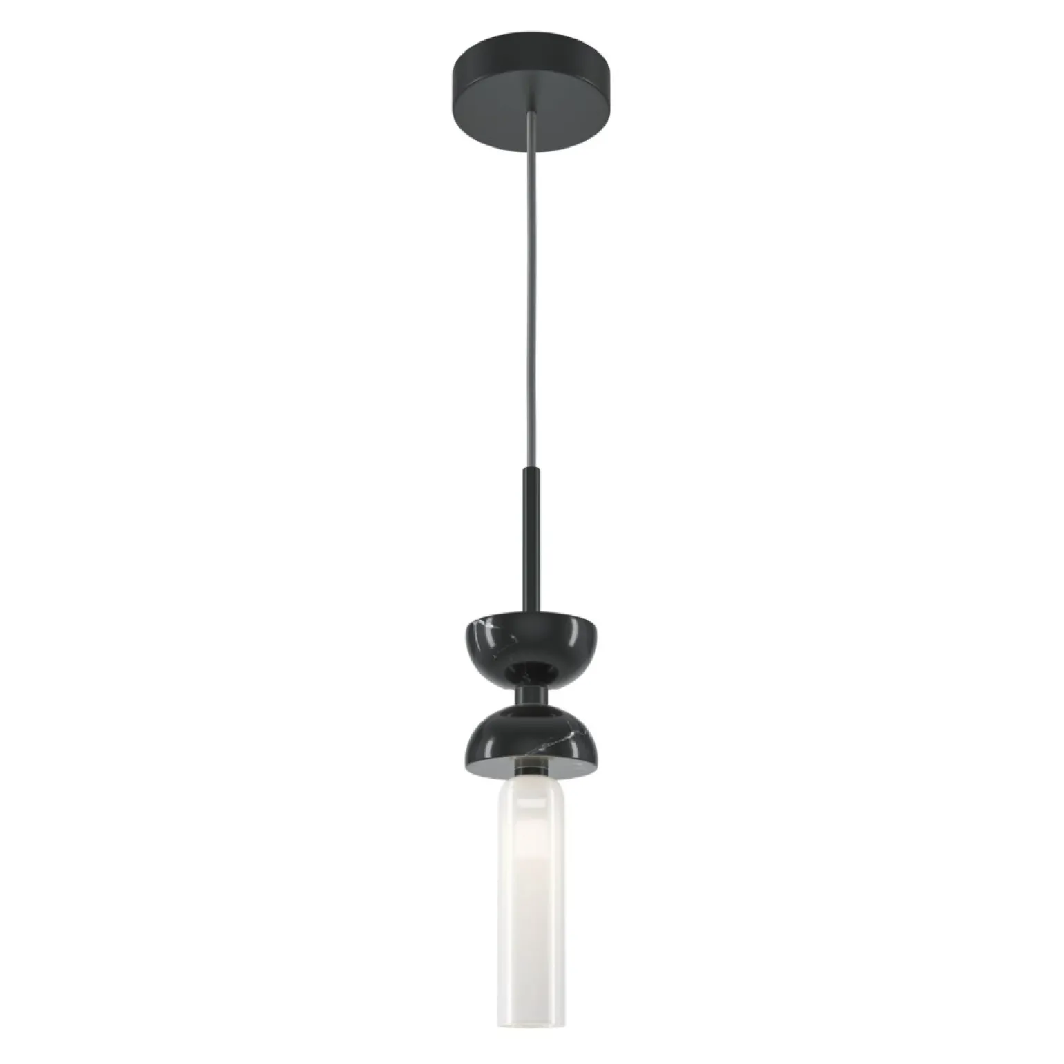 Discount Lampa wisząca led, ozdoby imitujące kamyki MOD178PL-01B z serii KYOTO Żyrandole Nowoczesne