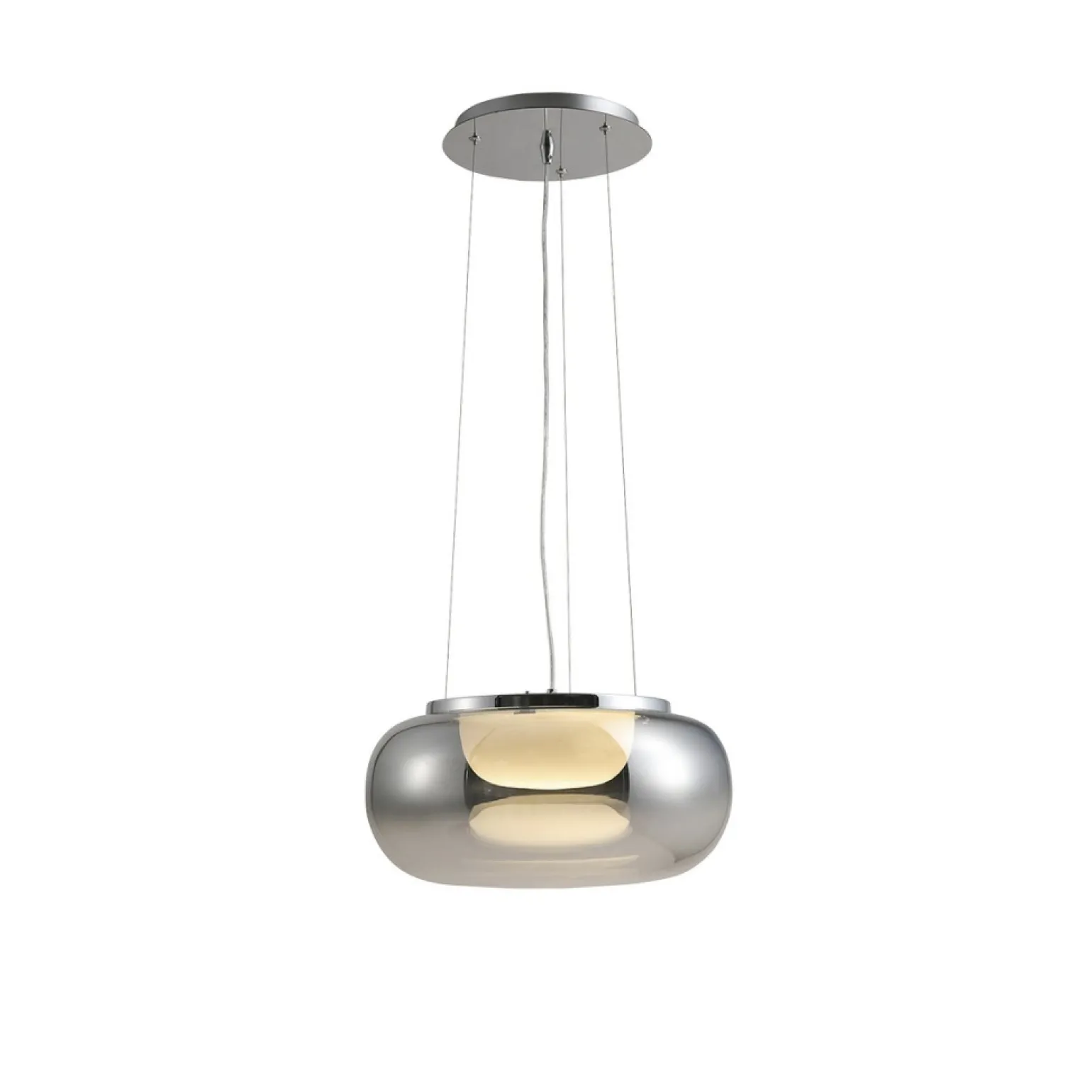 Outlet Lampa wisząca LED z szerokim kloszem AZ3160 GALACTIC | Kaja Żyrandole Nowoczesne