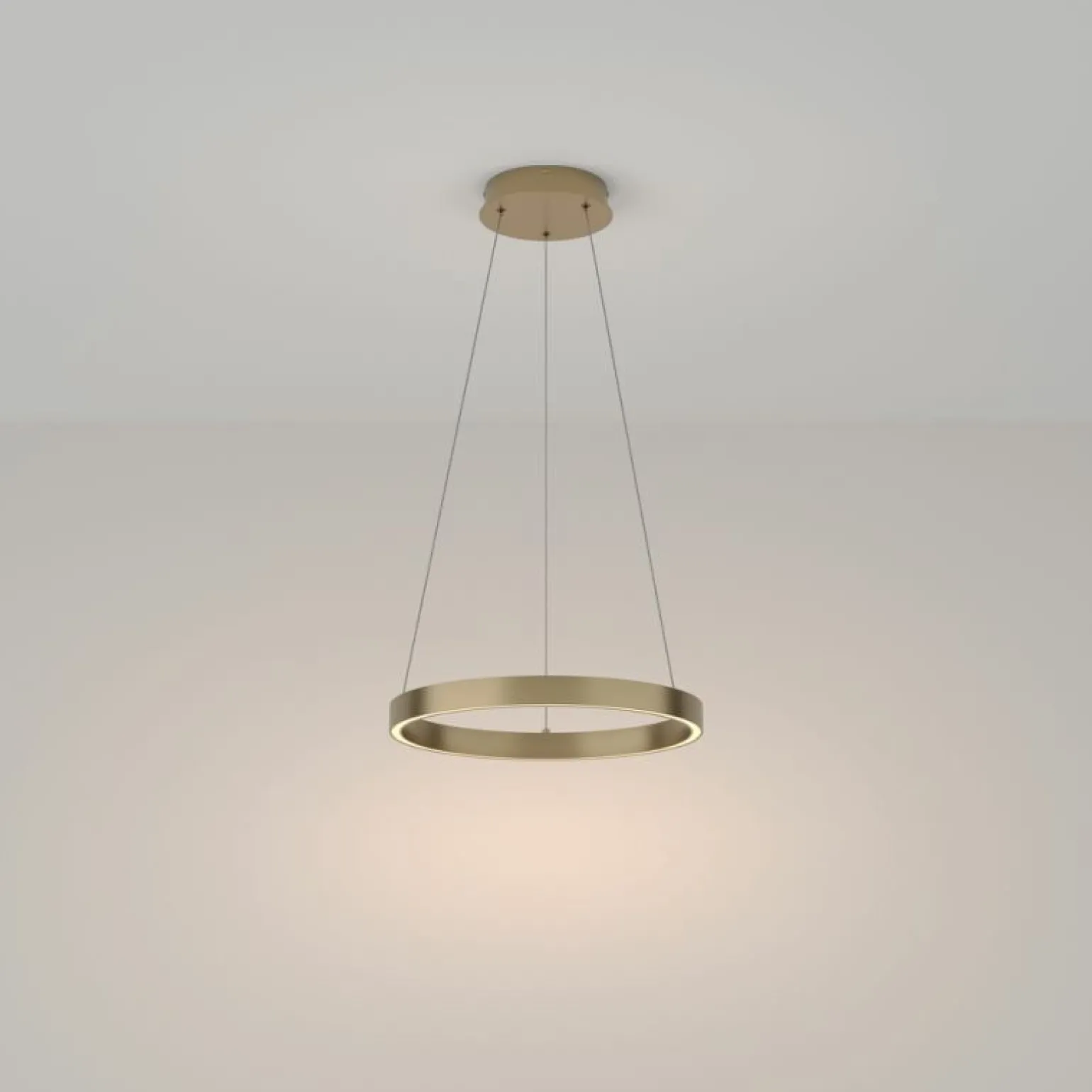 Sale Lampa wisząca, ledowa obręcz 25W MOD058PL-L22BS3K z serii RIM | Kaja Żyrandole Nowoczesne