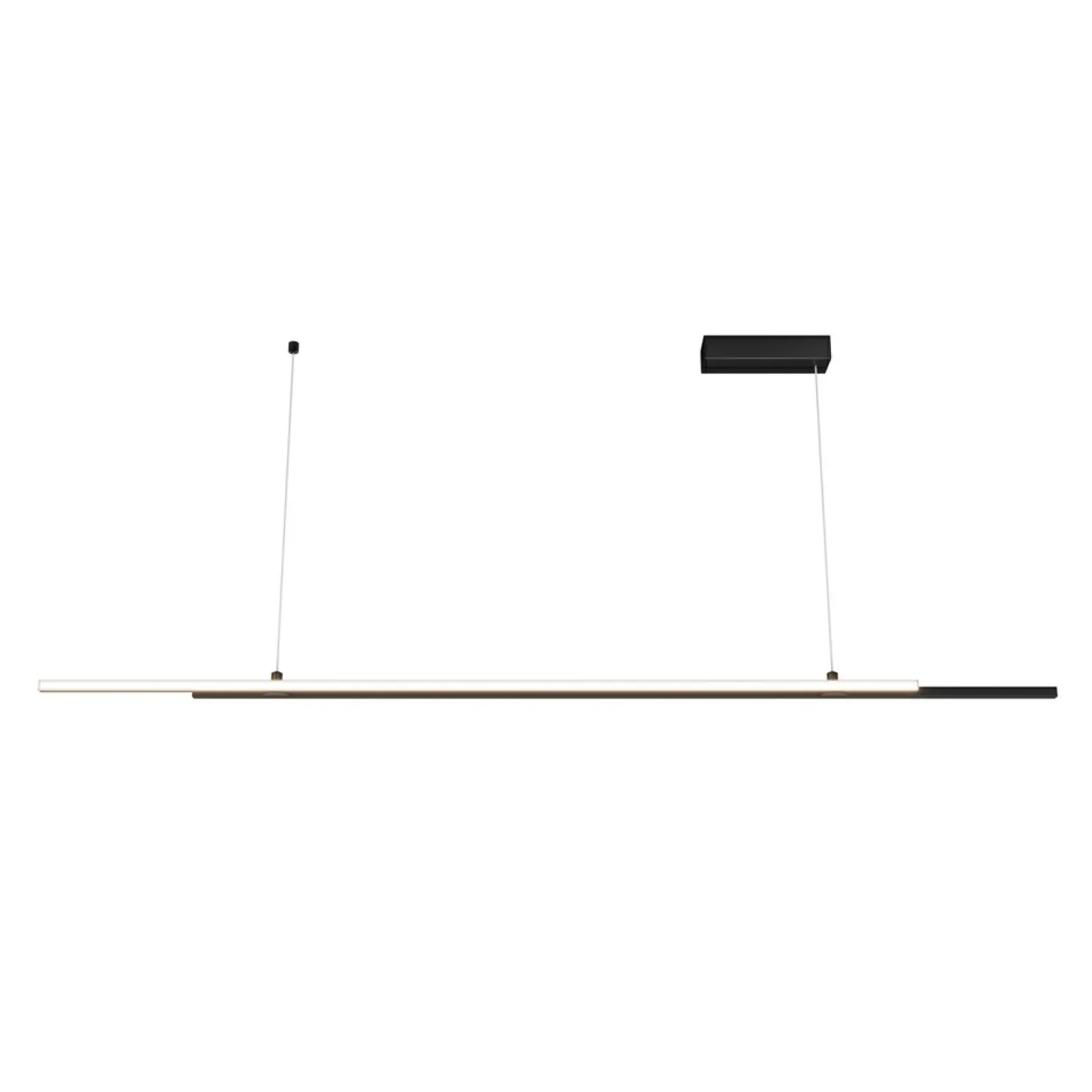 Clearance Lampa wisząca ledowa, regulowana wysokość MOD005PL-L36BK z serii HALO Żyrandole Nowoczesne