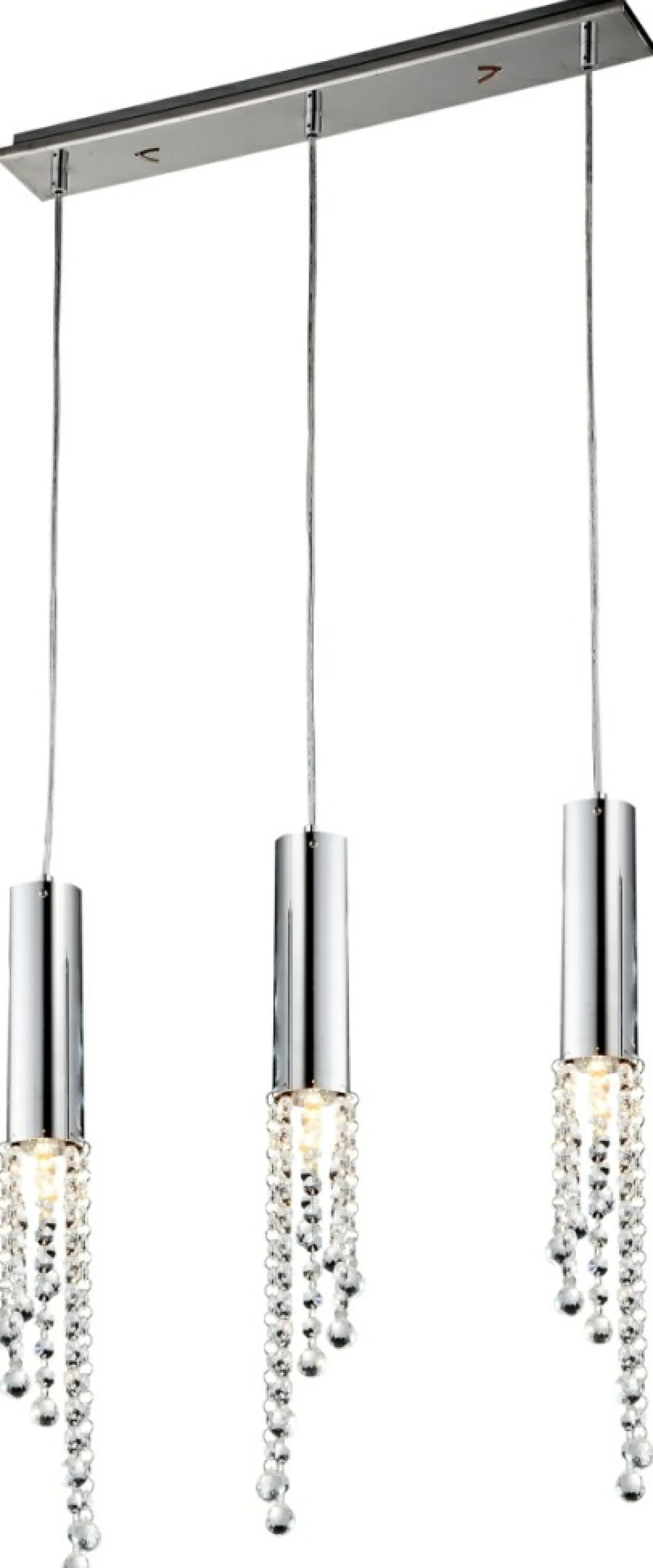Best Sale Lampa wisząca listwa ze zwisami nad stół 33-25272 DUERO | Kaja Żyrandole Nowoczesne