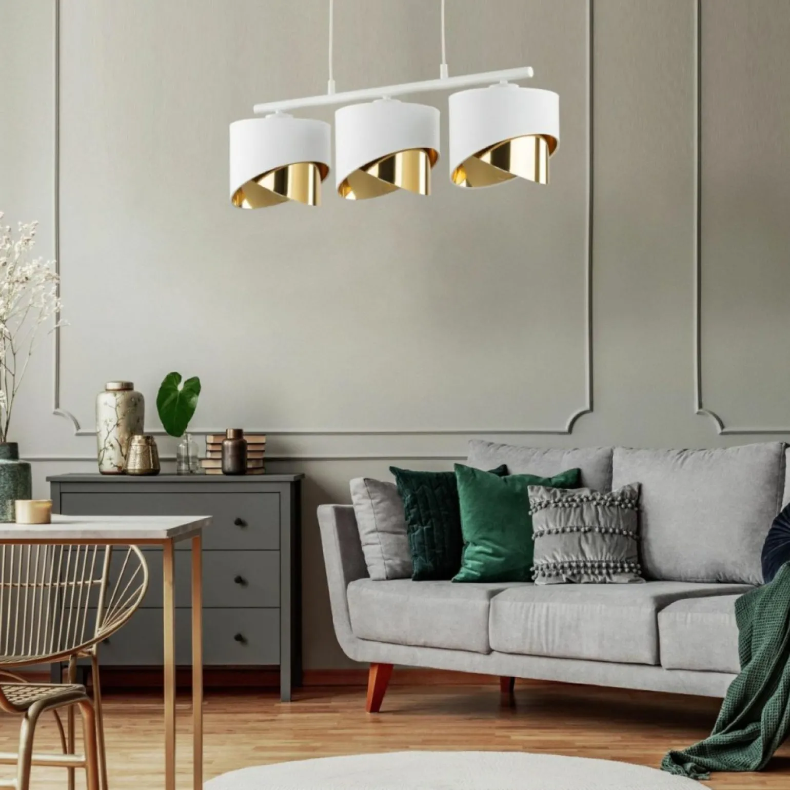 Best Sale Lampa wisząca modern glamour nad stół w jadalni TK 4821 z serii GRANT Żyrandole Nowoczesne