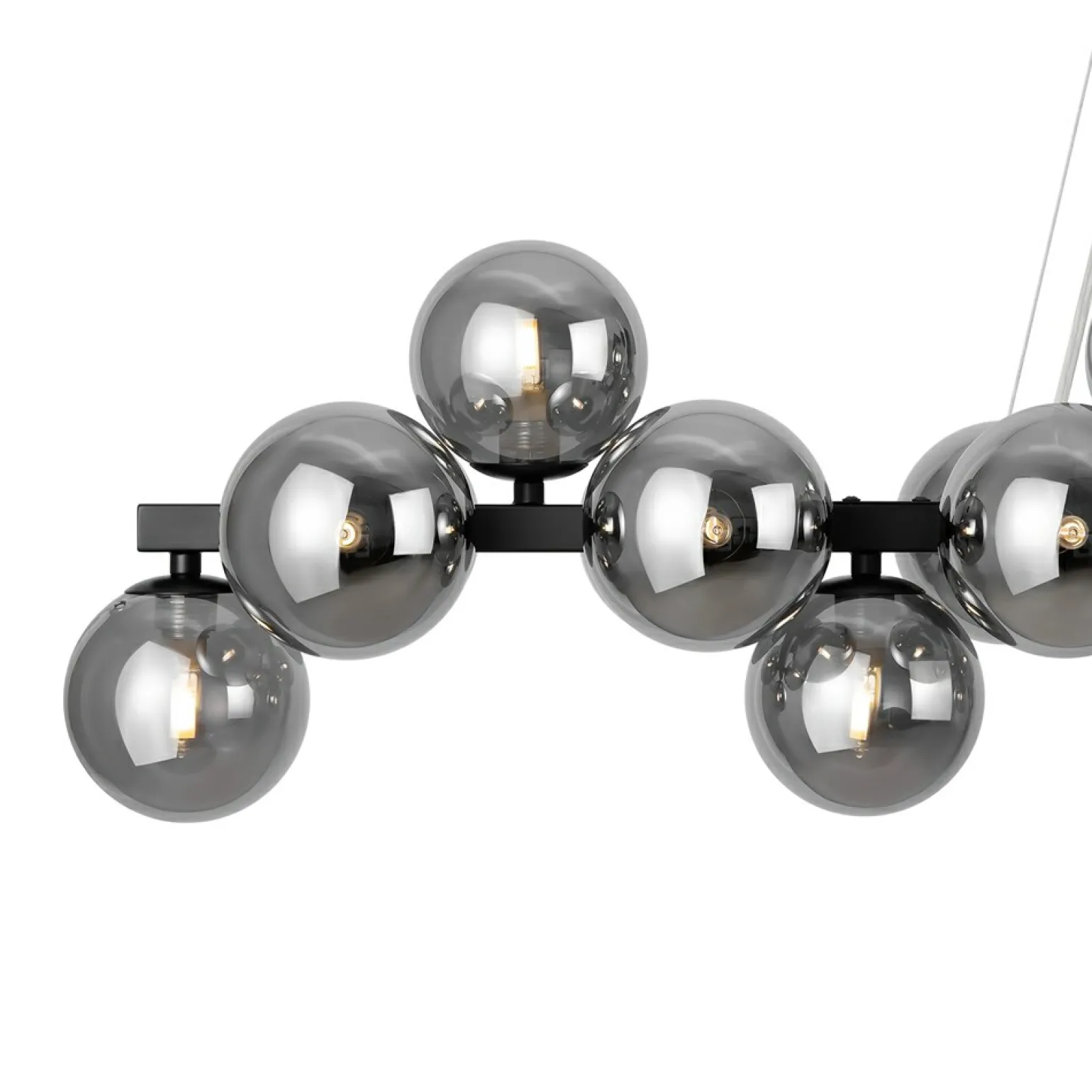 Online Lampa wisząca na 25 żarówek G9 MOD547PL-25B z serii DALLAS | Kaja Żyrandole Nowoczesne