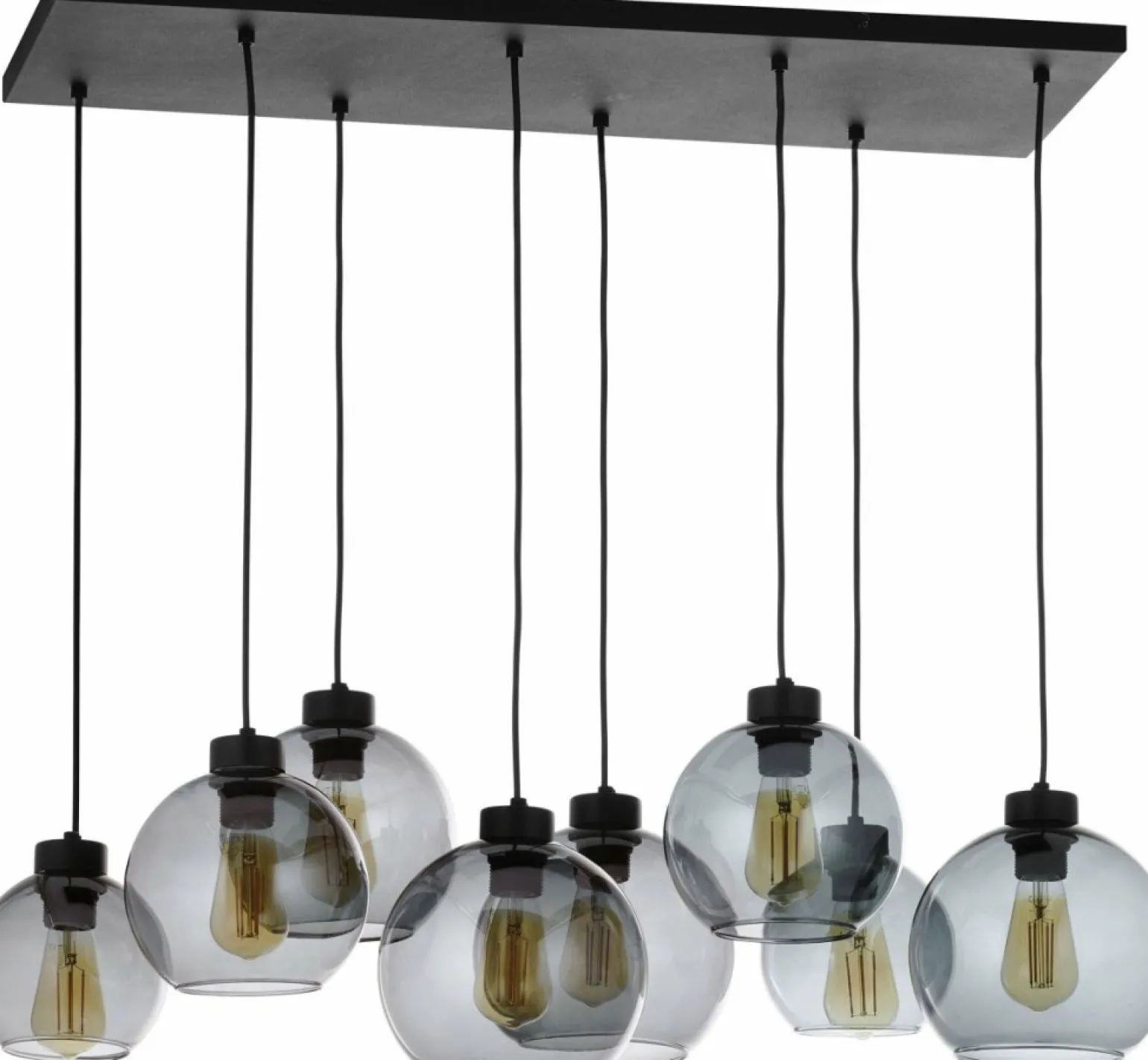 Flash Sale Lampa wisząca nad stół w salonie TK 4113 CUBUS GRAPHITE | Kaja Żyrandole Nowoczesne