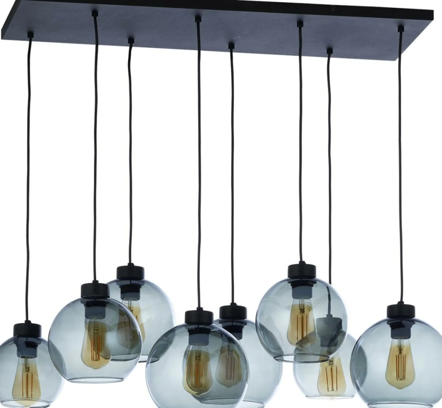Flash Sale Lampa wisząca nad stół w salonie TK 4113 CUBUS GRAPHITE | Kaja Żyrandole Nowoczesne