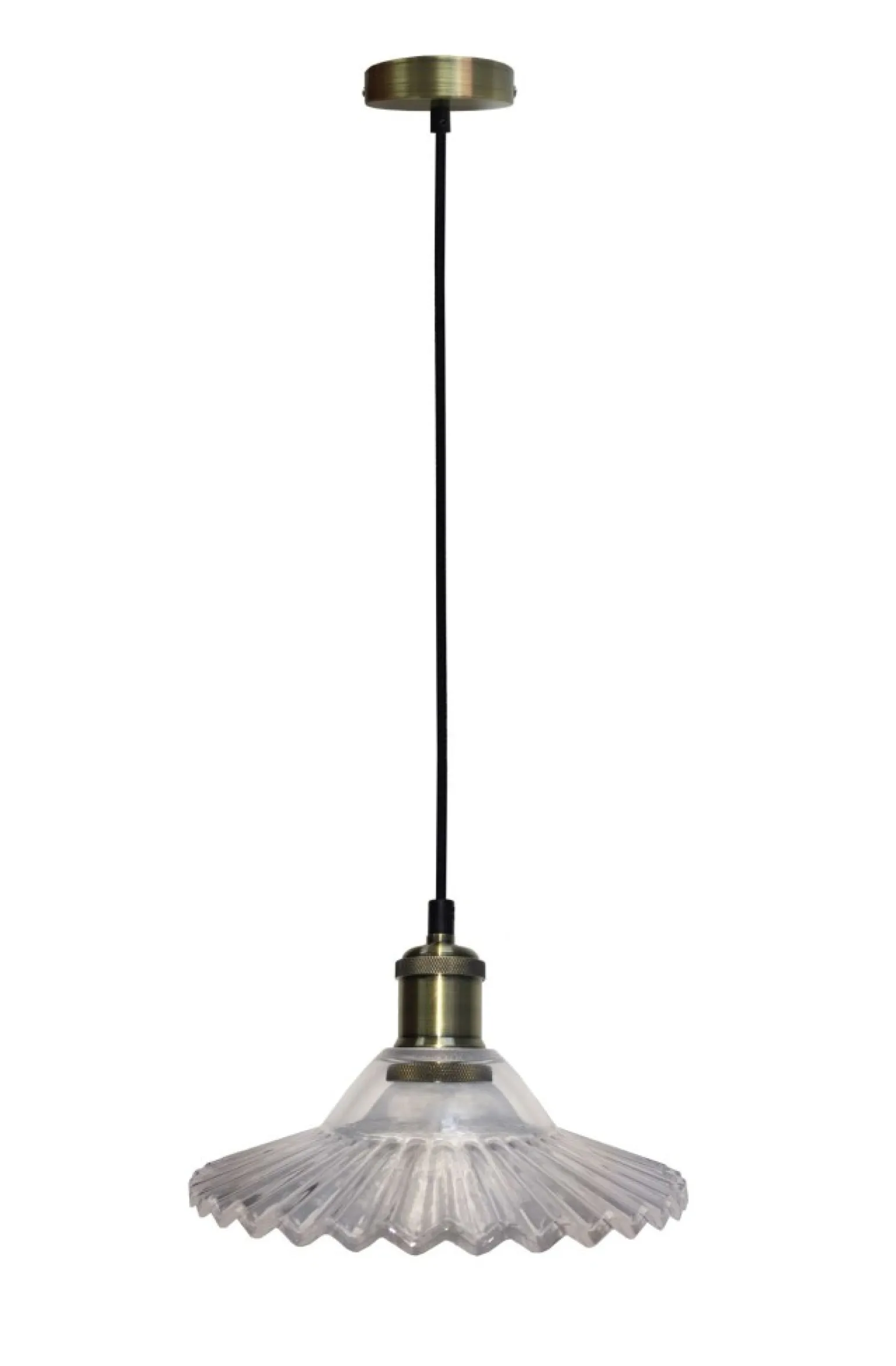 Best Sale Lampa wisząca ozdobny klosz E27 LEDEA 50101273 GENEVA | Kaja Żyrandole Nowoczesne