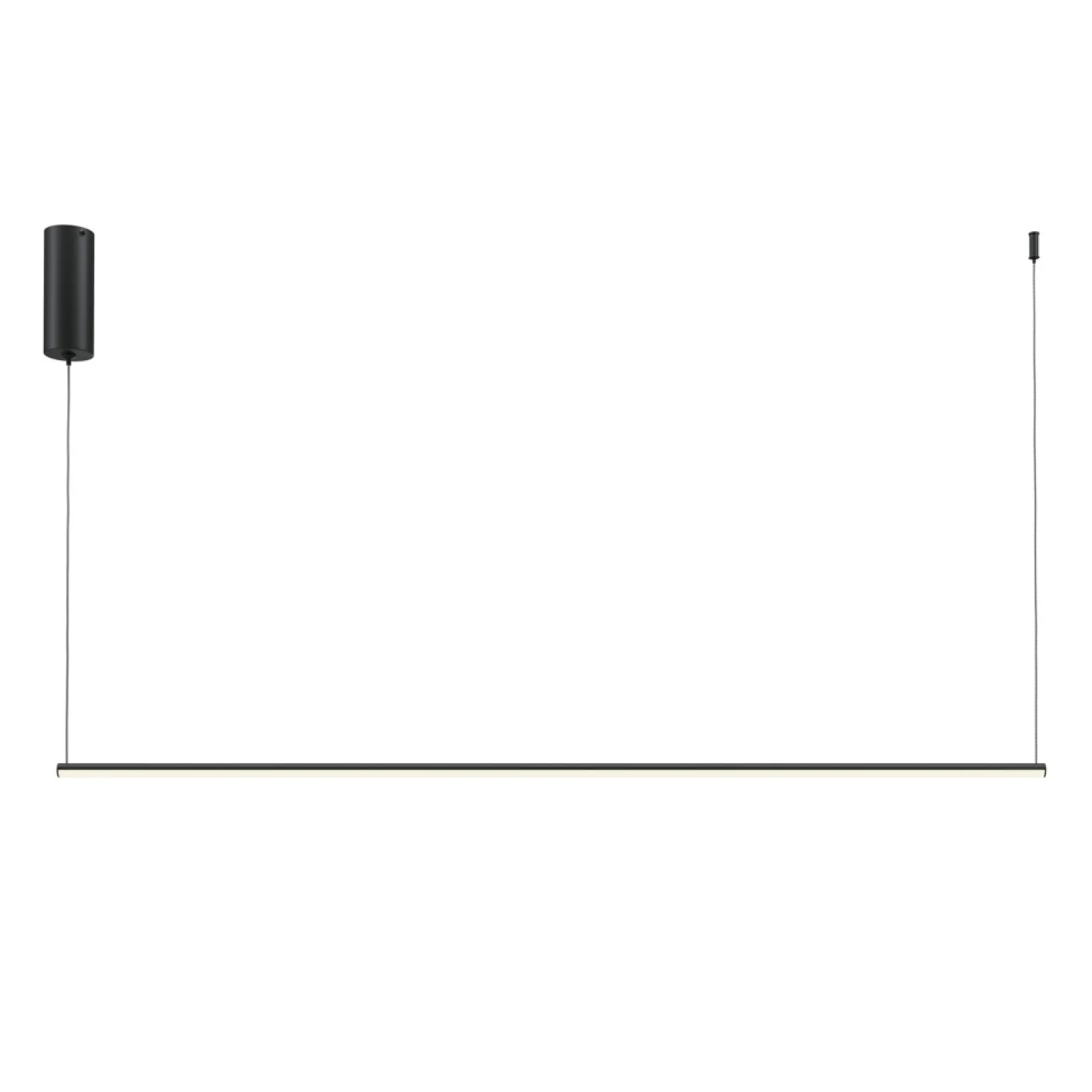 New Lampa wisząca, regulowana wysokość MOD246PL-L24BK z serii HALO Żyrandole Nowoczesne