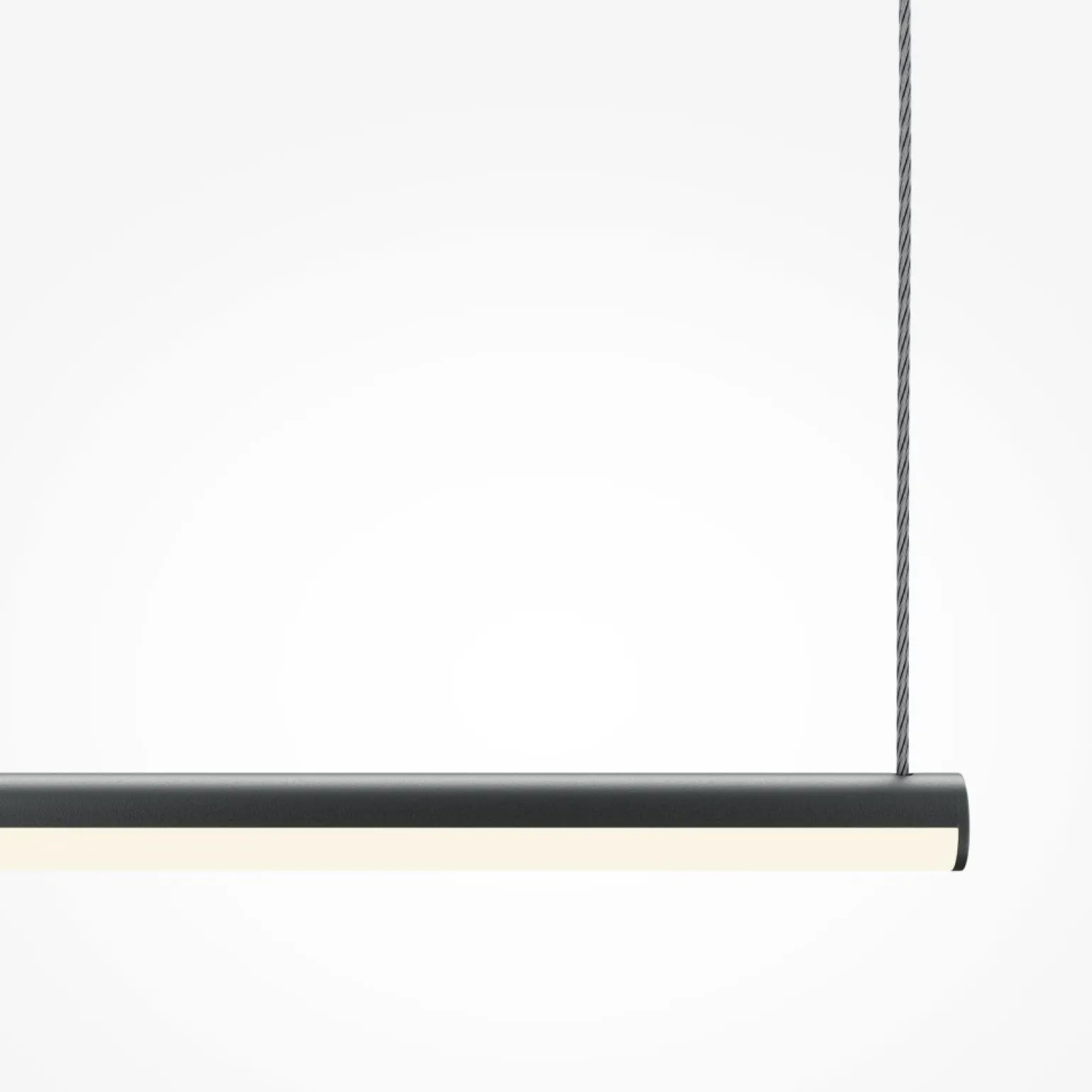 New Lampa wisząca, regulowana wysokość MOD246PL-L24BK z serii HALO Żyrandole Nowoczesne