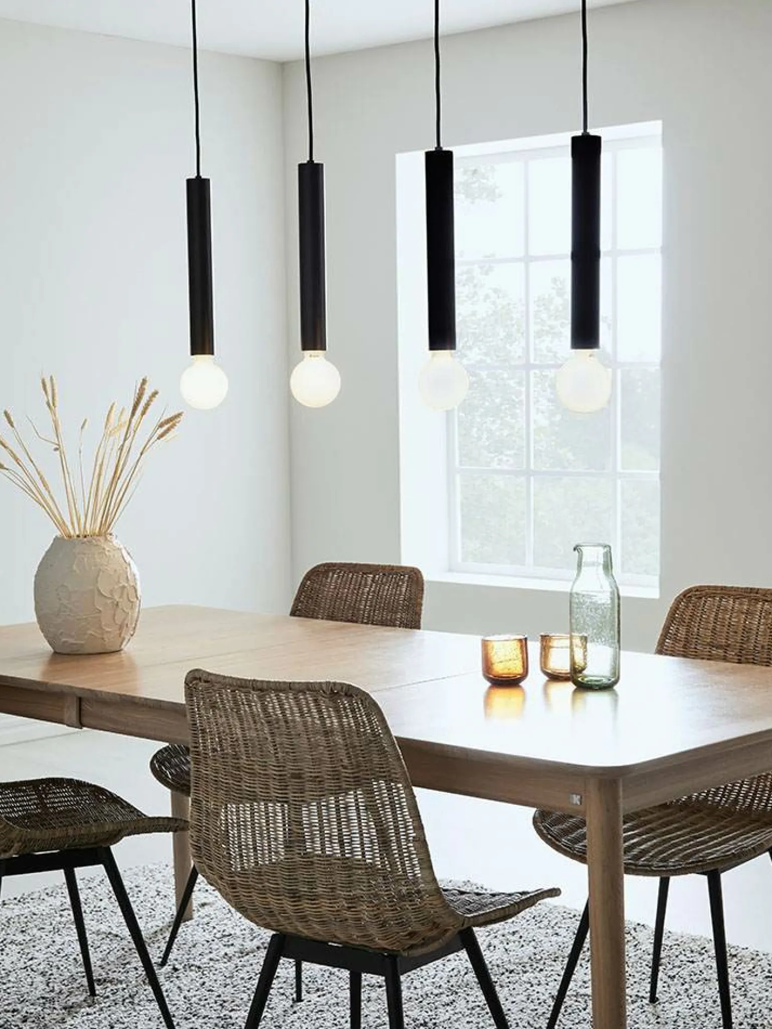 Cheap Lampa wisząca w kolorze mosiądzu cztery klosze 108263 | Kaja Żyrandole Nowoczesne