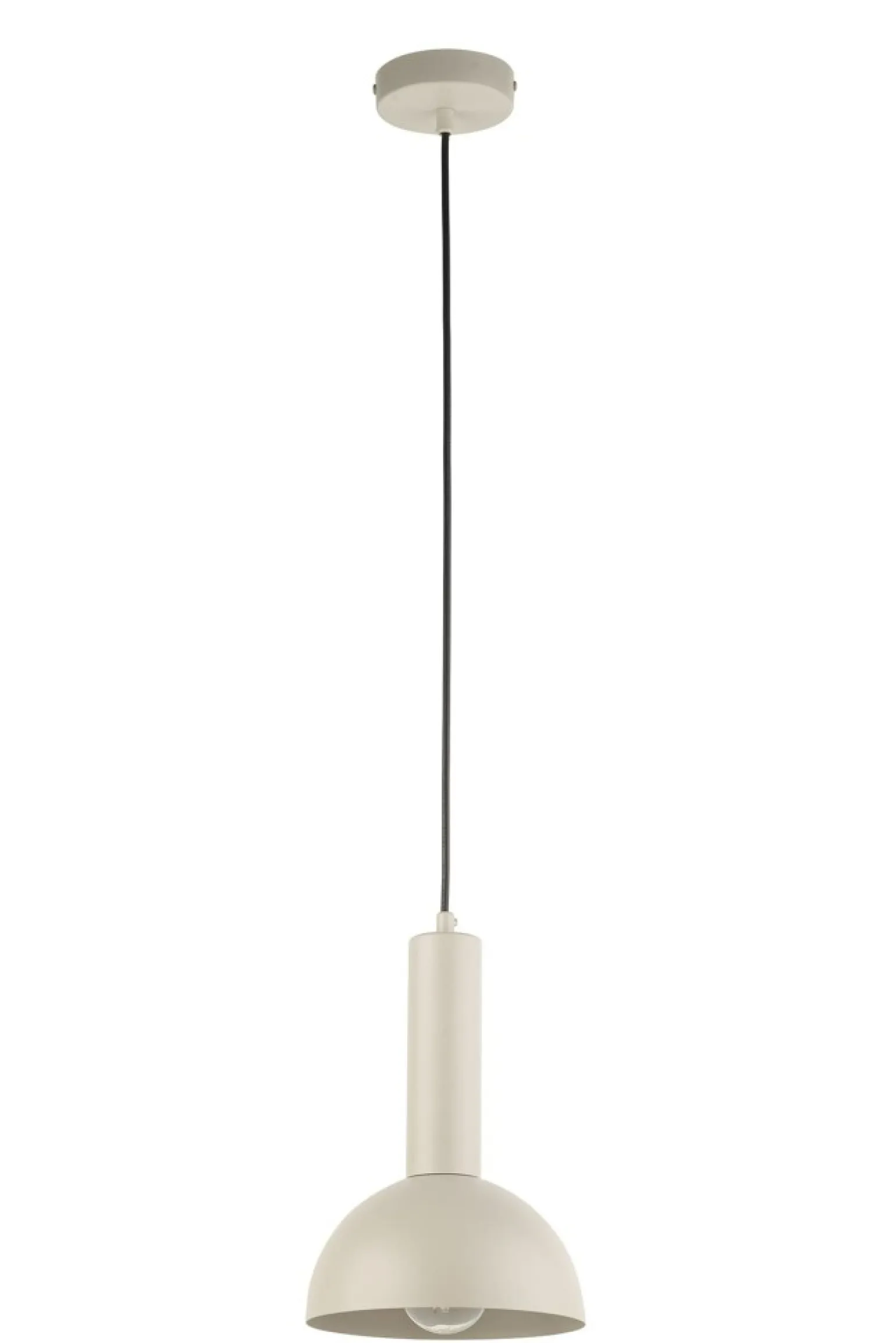 Online Lampa wisząca w kolorze szarego beżu SIG 40804 z serii VITRUM Żyrandole Nowoczesne