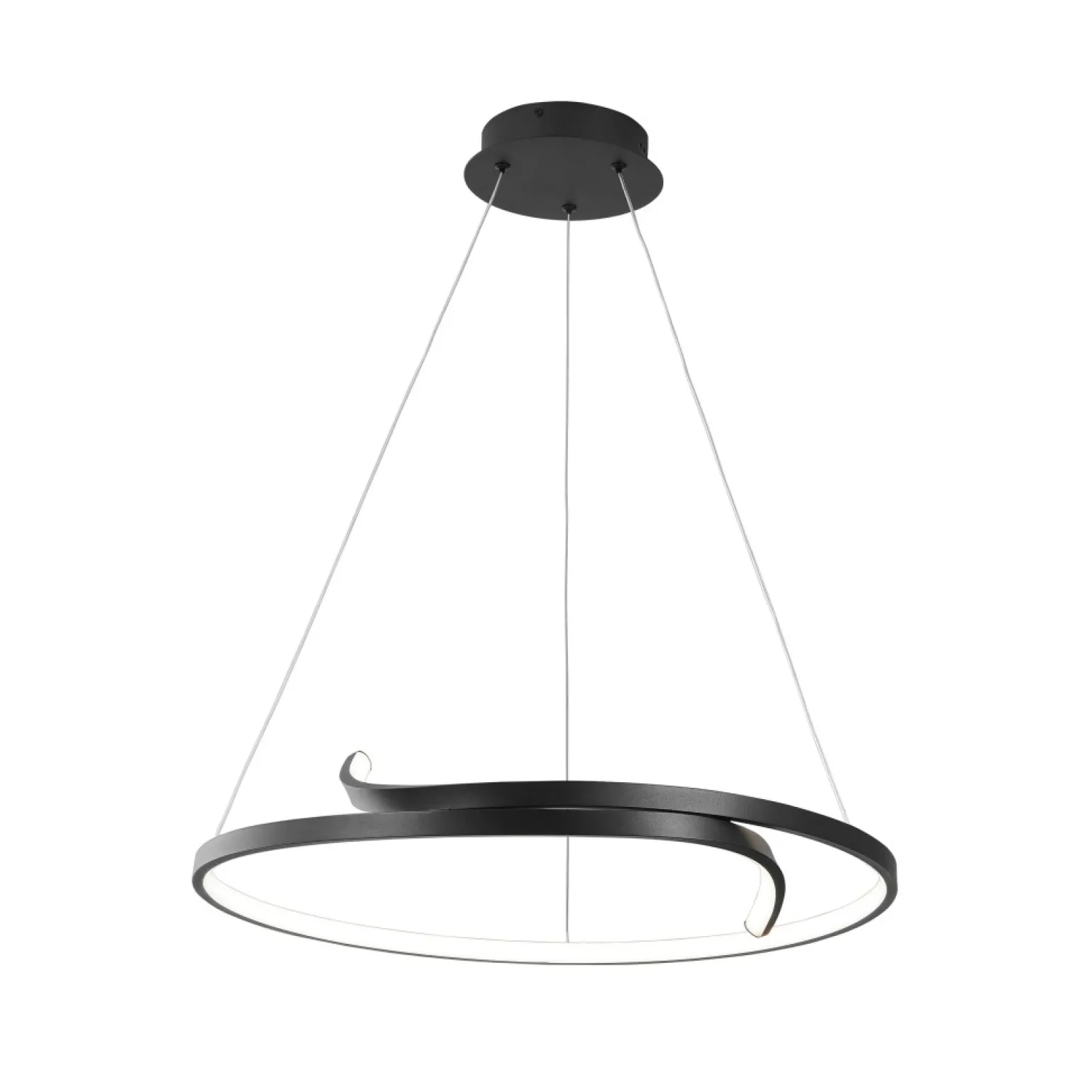 Best Sale Lampa wisząca w kształcie okręgu, barwa neutralna K-8187 z serii KALPA | Kaja Oś Żyrandole Nowoczesne