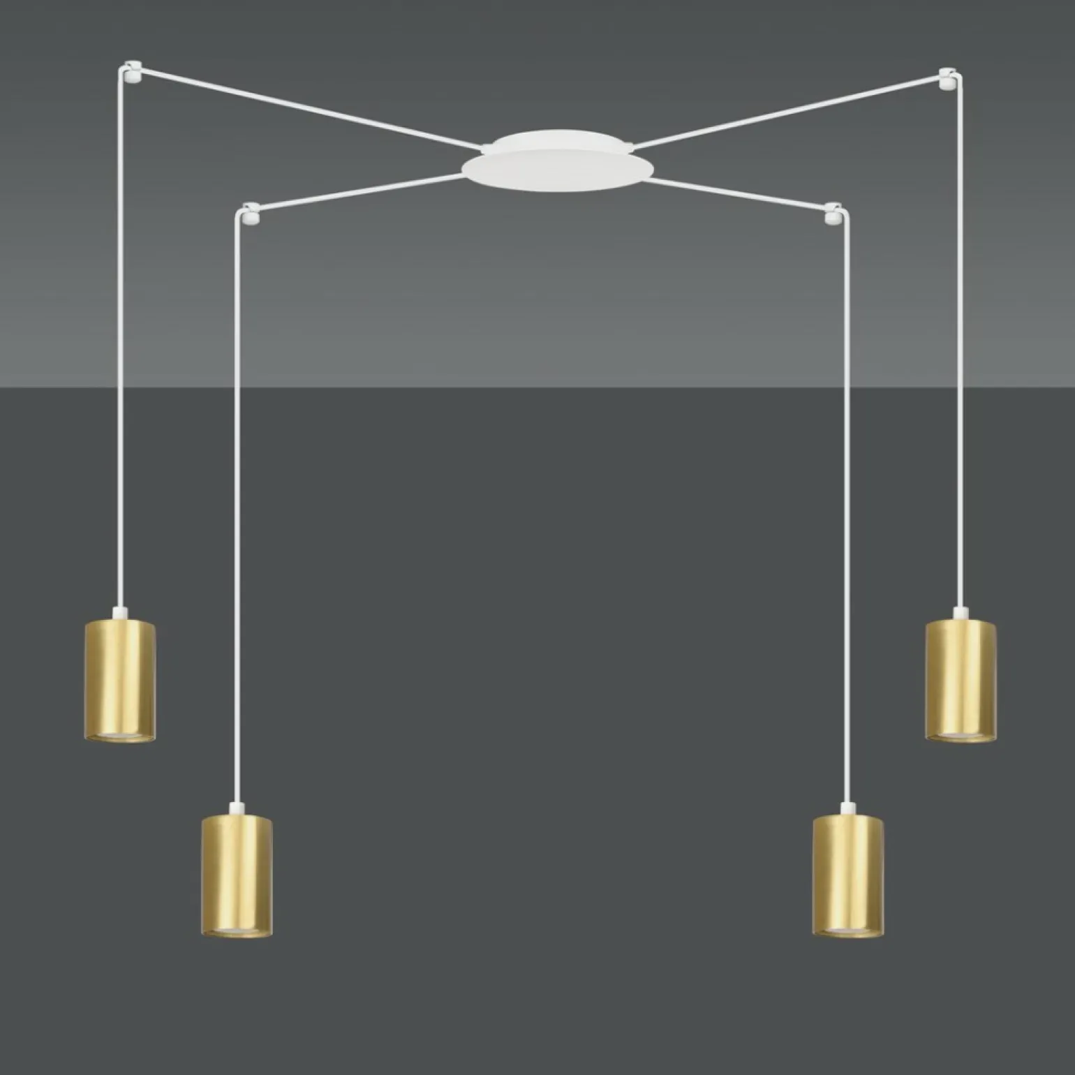 Cheap Lampa wisząca w kształcie pająka z tubami 527/4 | Kaja Oświetlenie Żyrandole Nowoczesne