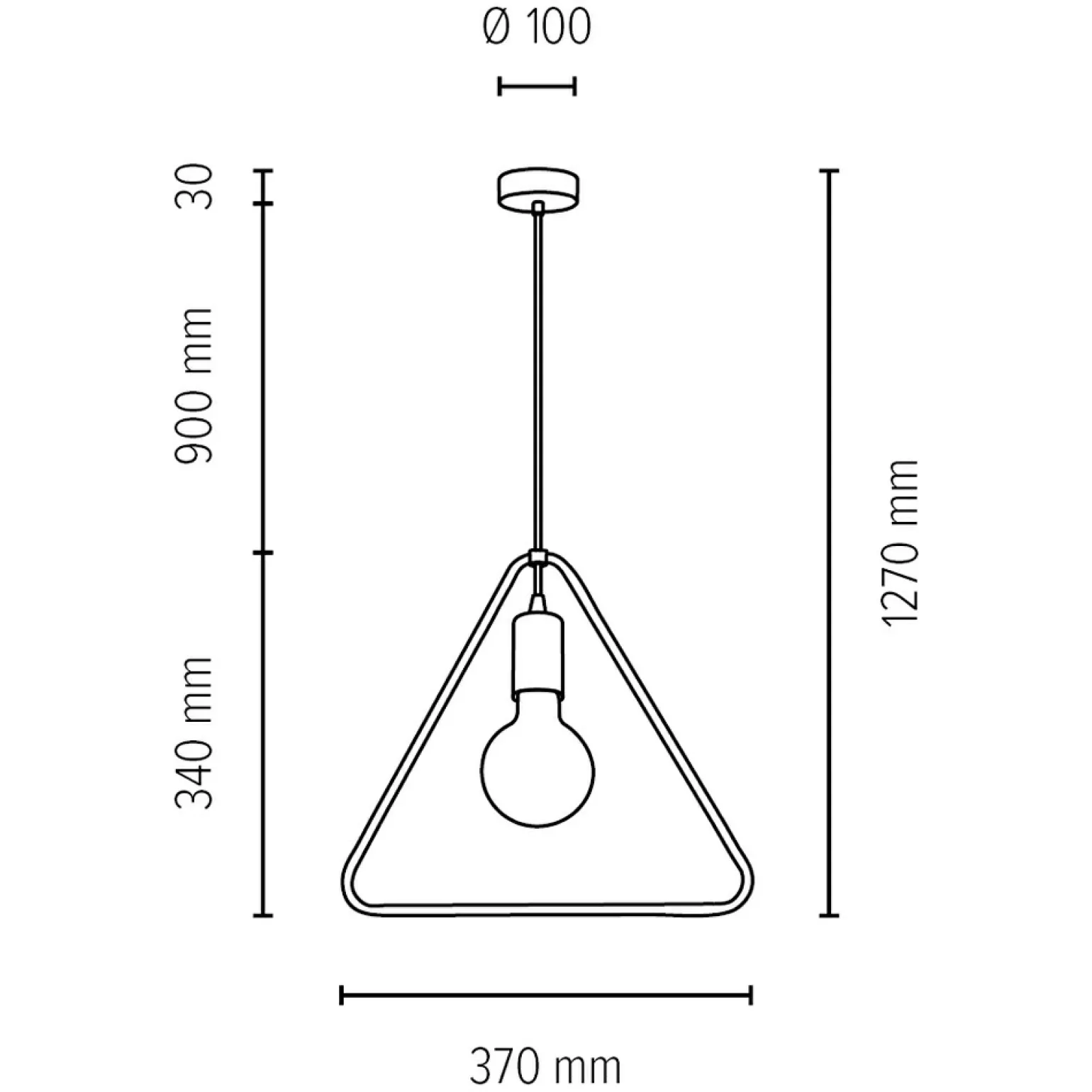 Best Lampa wisząca w minimalistycznym stylu 1652174 CARSTEN | Kaja Żyrandole Nowoczesne