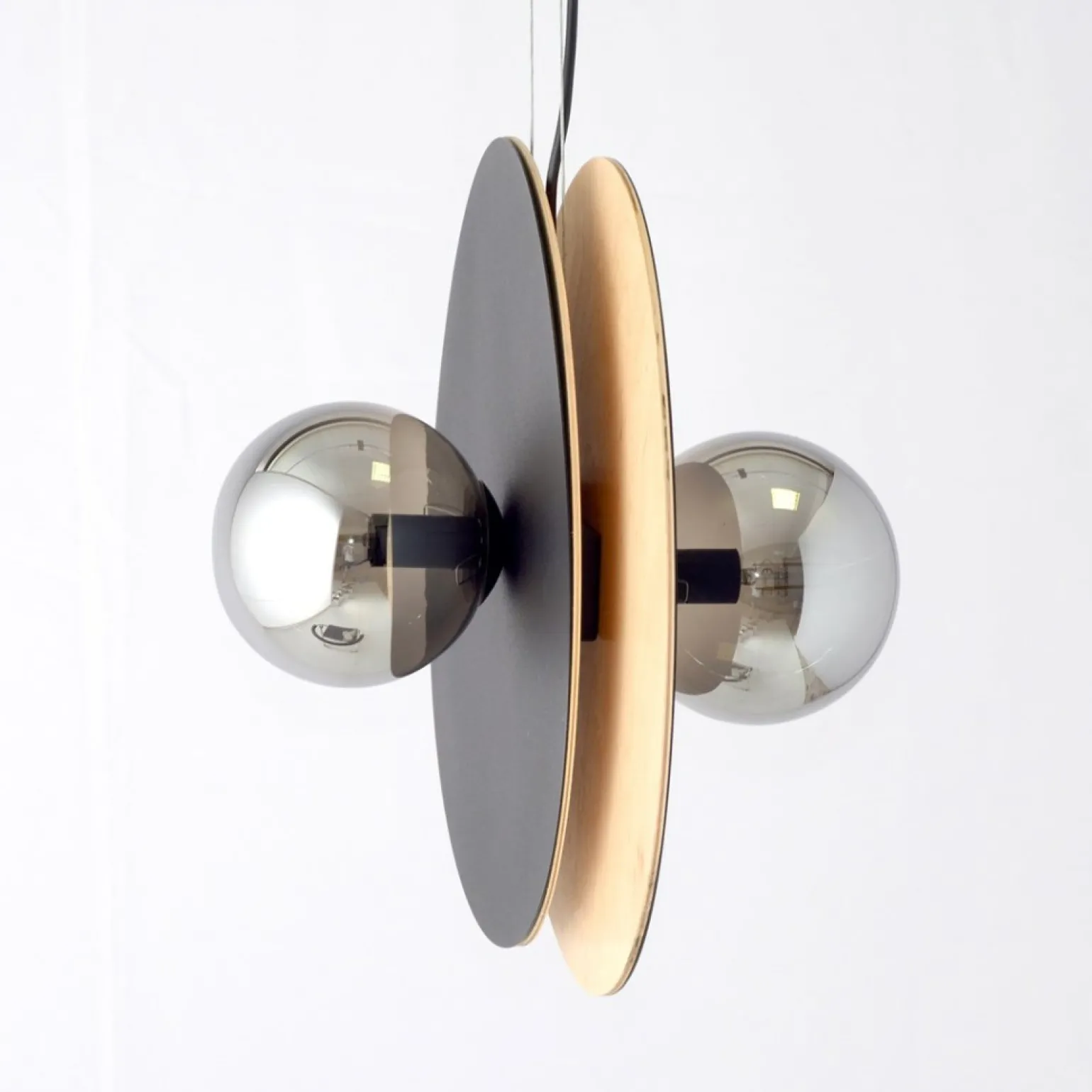Best Sale Lampa wisząca w nowoczesnym stylu, z kloszami 1302/2 z serii SOHO Żyrandole Nowoczesne
