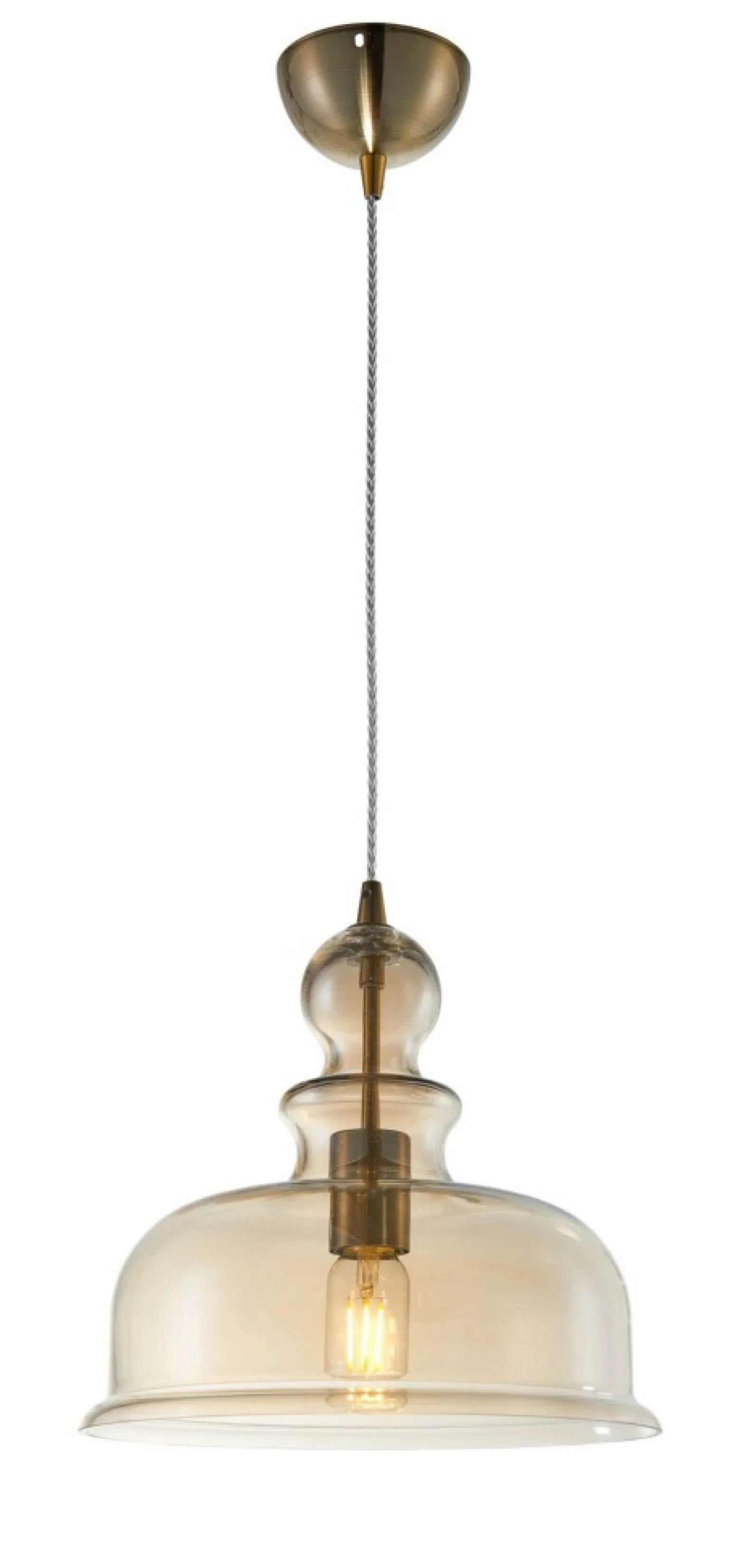 Fashion Lampa wisząca w stylu rustykalnym P001PL-01BZ TONE | Kaja Oświetlenie Żyrandole Nowoczesne