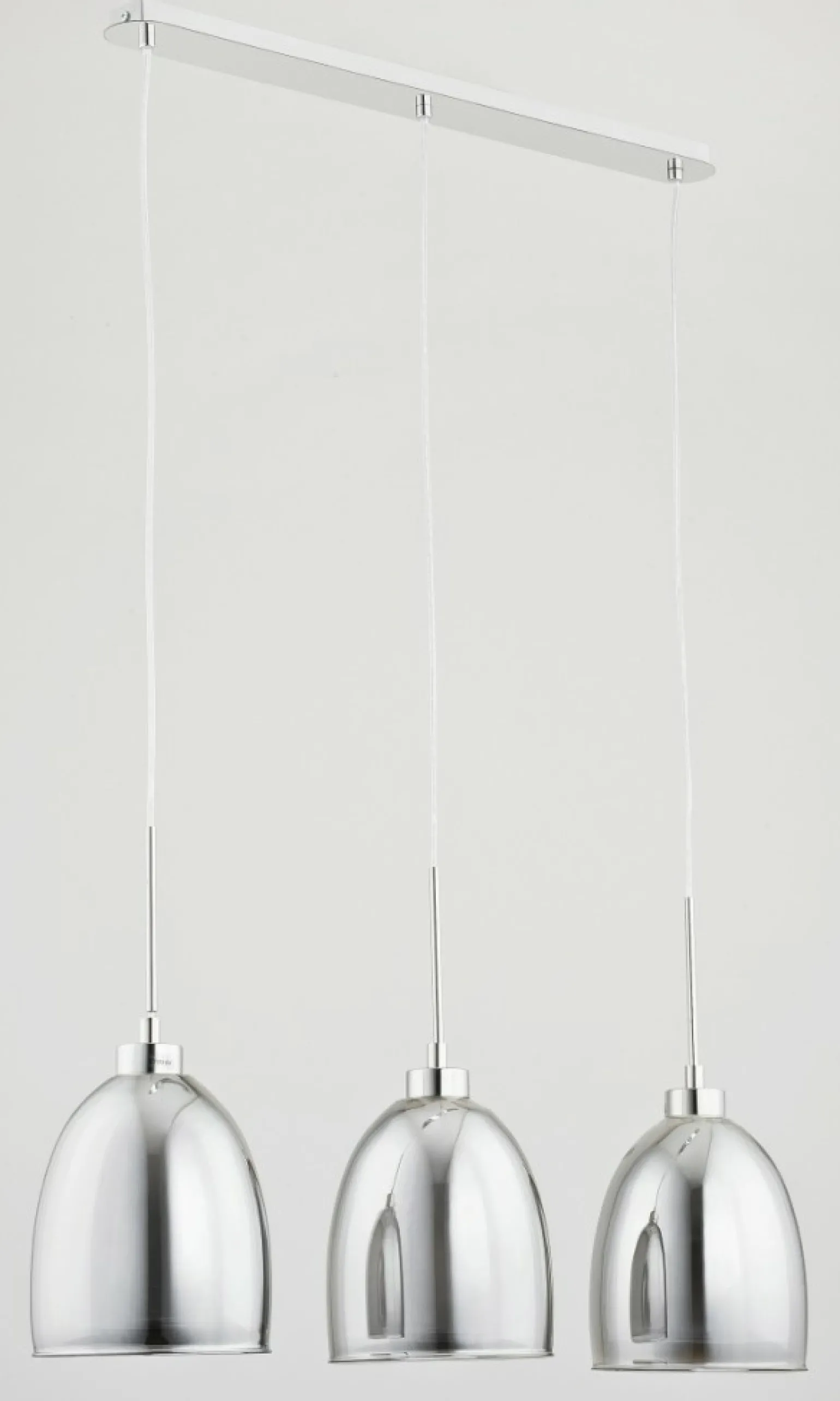 Clearance Lampa wisząca z 3 grafitowymi kloszami AL 60140 | Kaja Żyrandole Nowoczesne