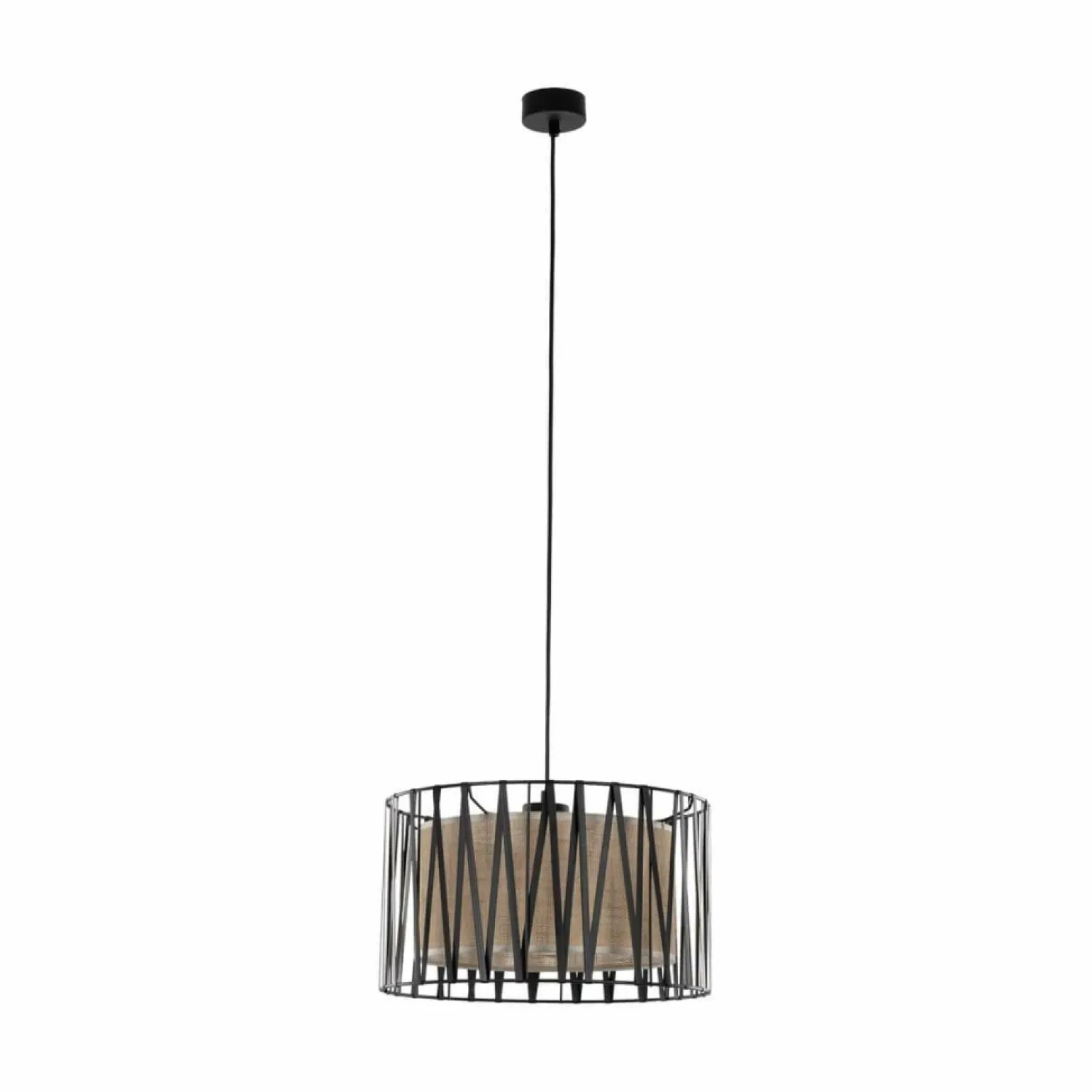 Discount Lampa wisząca z abażurem, gwint E27 TK 4562 HARMONY | Kaja Oświetlenie Żyrandole Nowoczesne