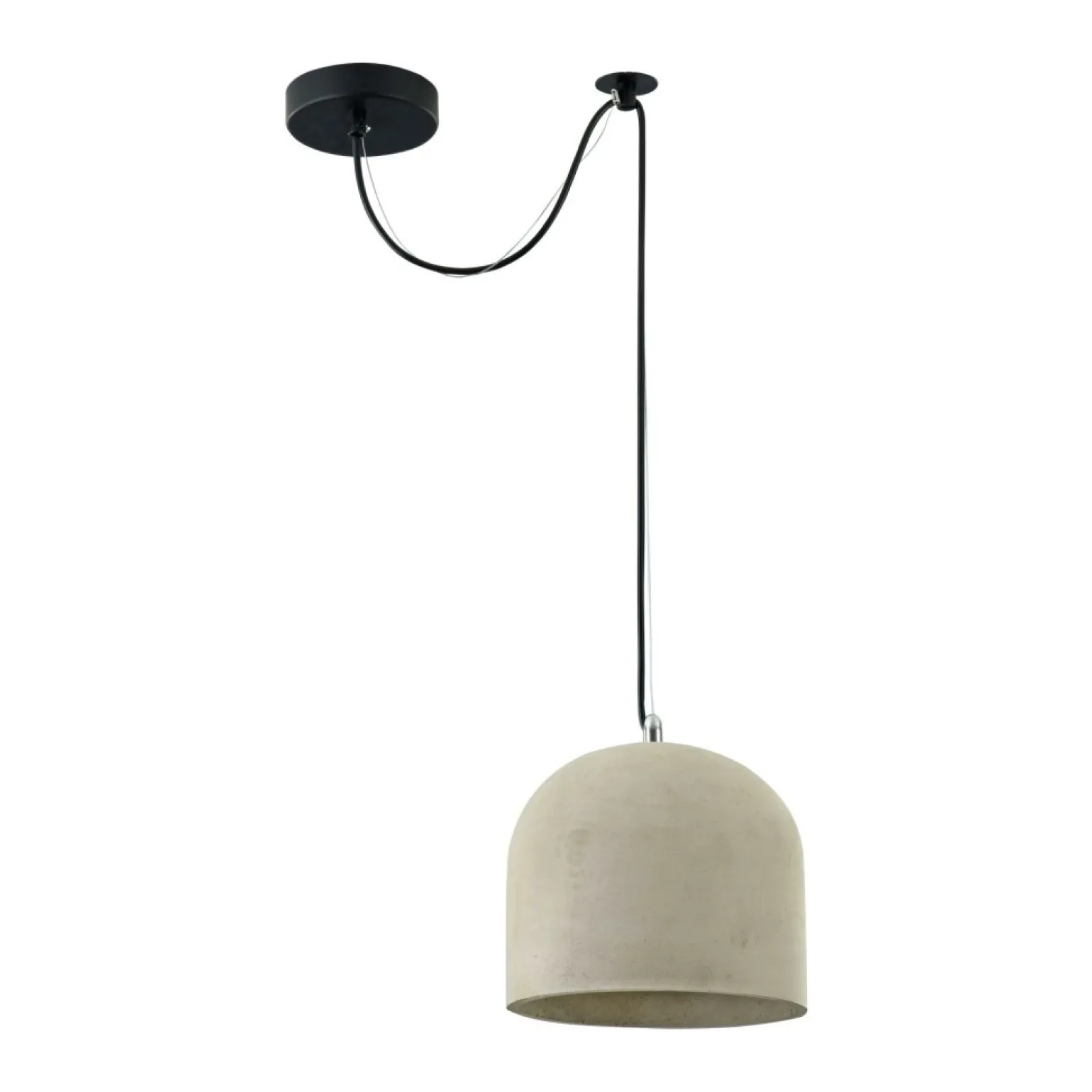 Flash Sale Lampa wisząca z betonowym kloszem T451-PL-01-GR BRONI | Kaja Żyrandole Nowoczesne