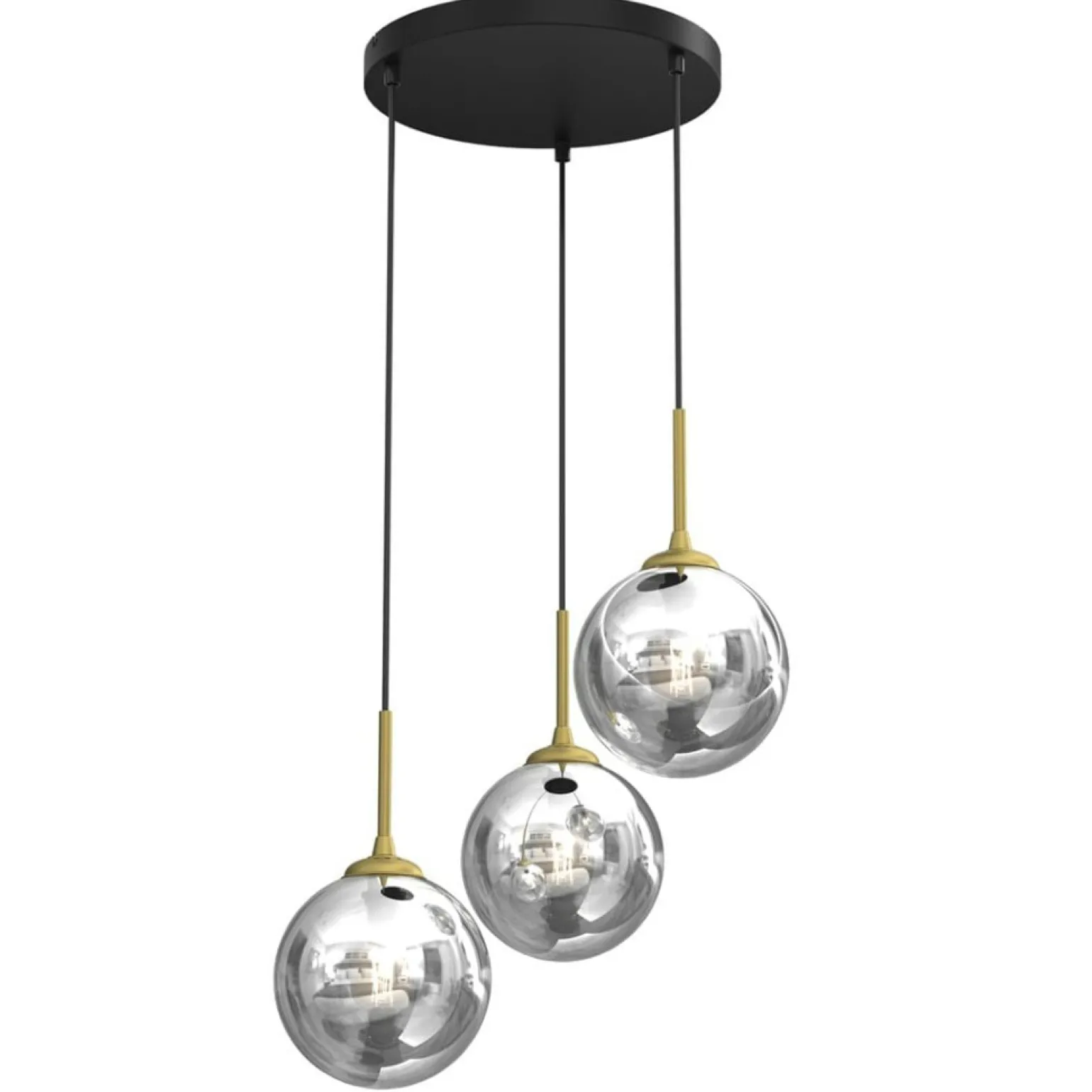 Best Sale Lampa wisząca z dekoracyjnymi kloszami MLP8416 z serii REFLEX | Kaja Oświetlenie Żyrandole Nowoczesne