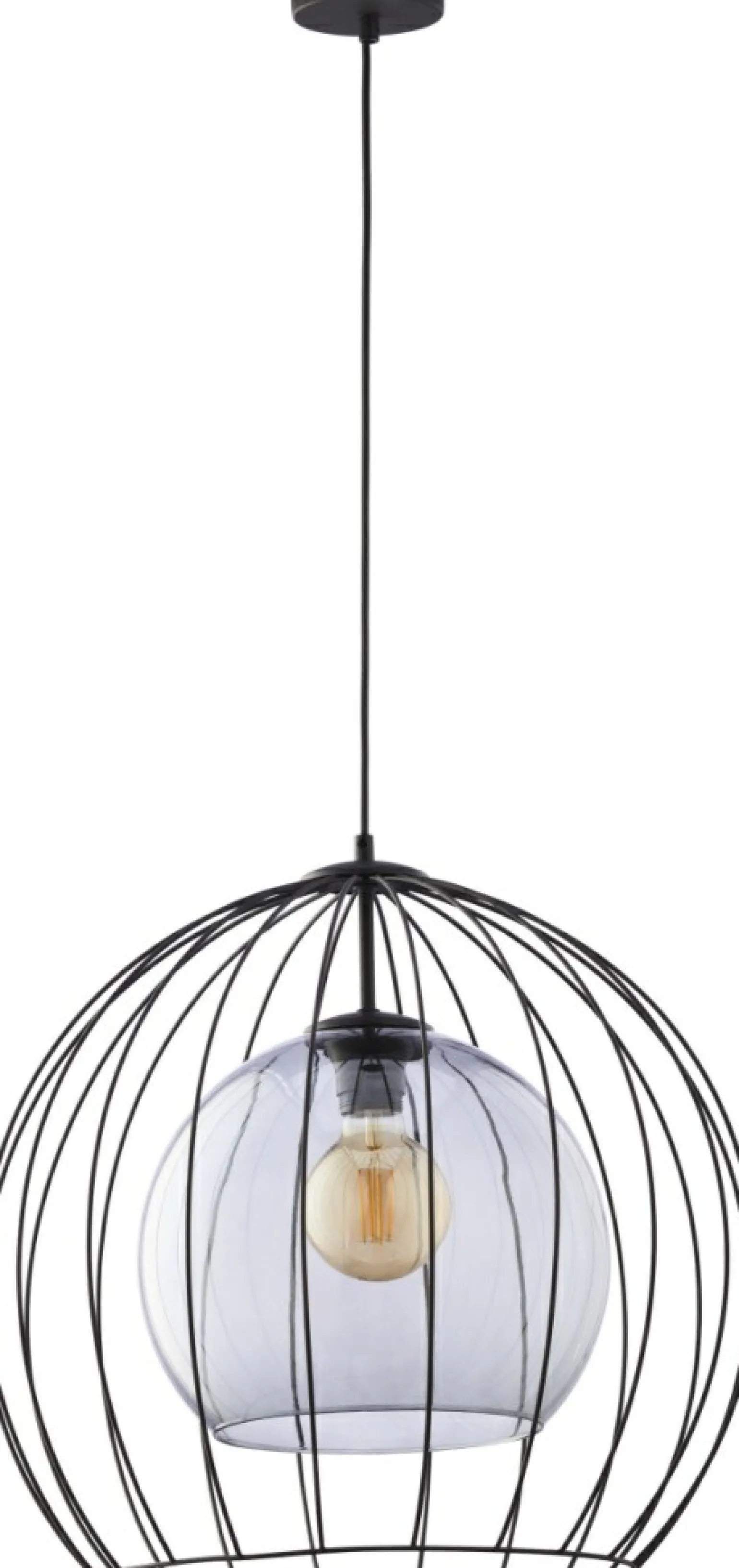 Flash Sale Lampa wisząca z drucianym kloszem TK 2552 UNIVERSO | Kaja Oświetlenie Żyrandole Nowoczesne