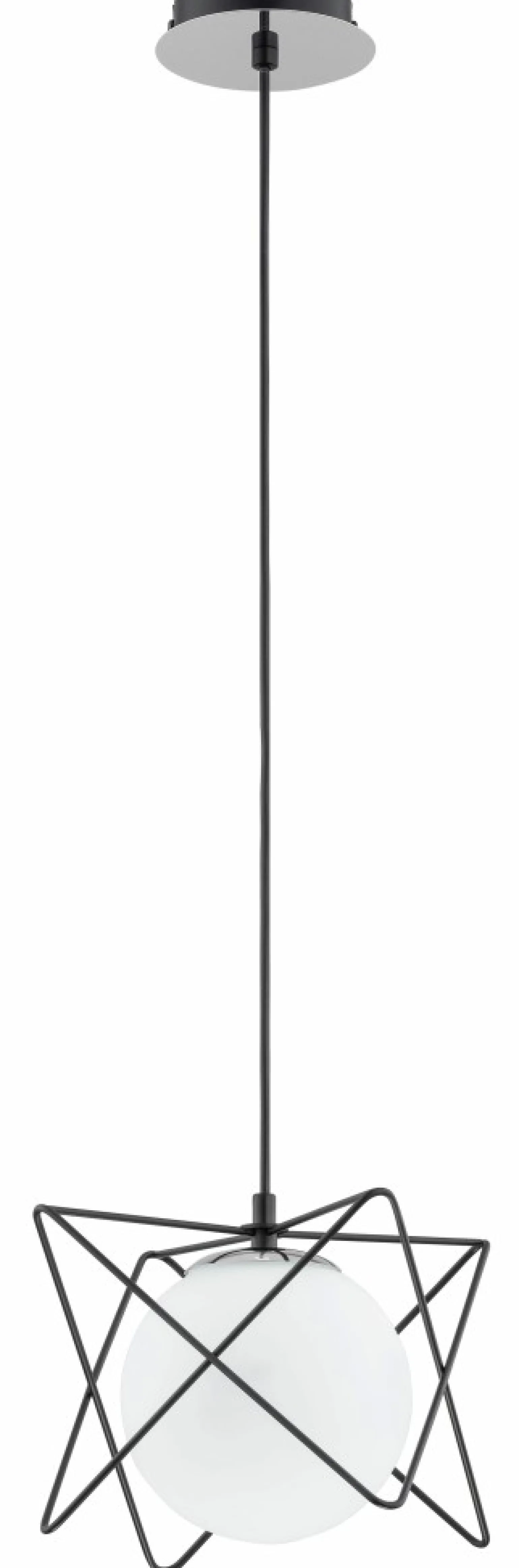 Cheap Lampa wisząca z drucianym zdobieniem AL 60926 SAGITO | Kaja Żyrandole Nowoczesne