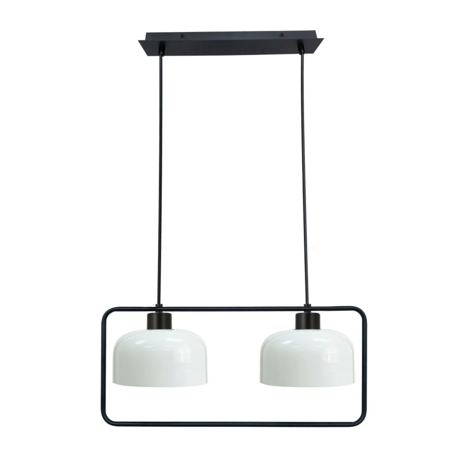 Best Sale Lampa wisząca z dwoma kloszami w ramce 32-26811 ZODIAC | Kaja Żyrandole Nowoczesne