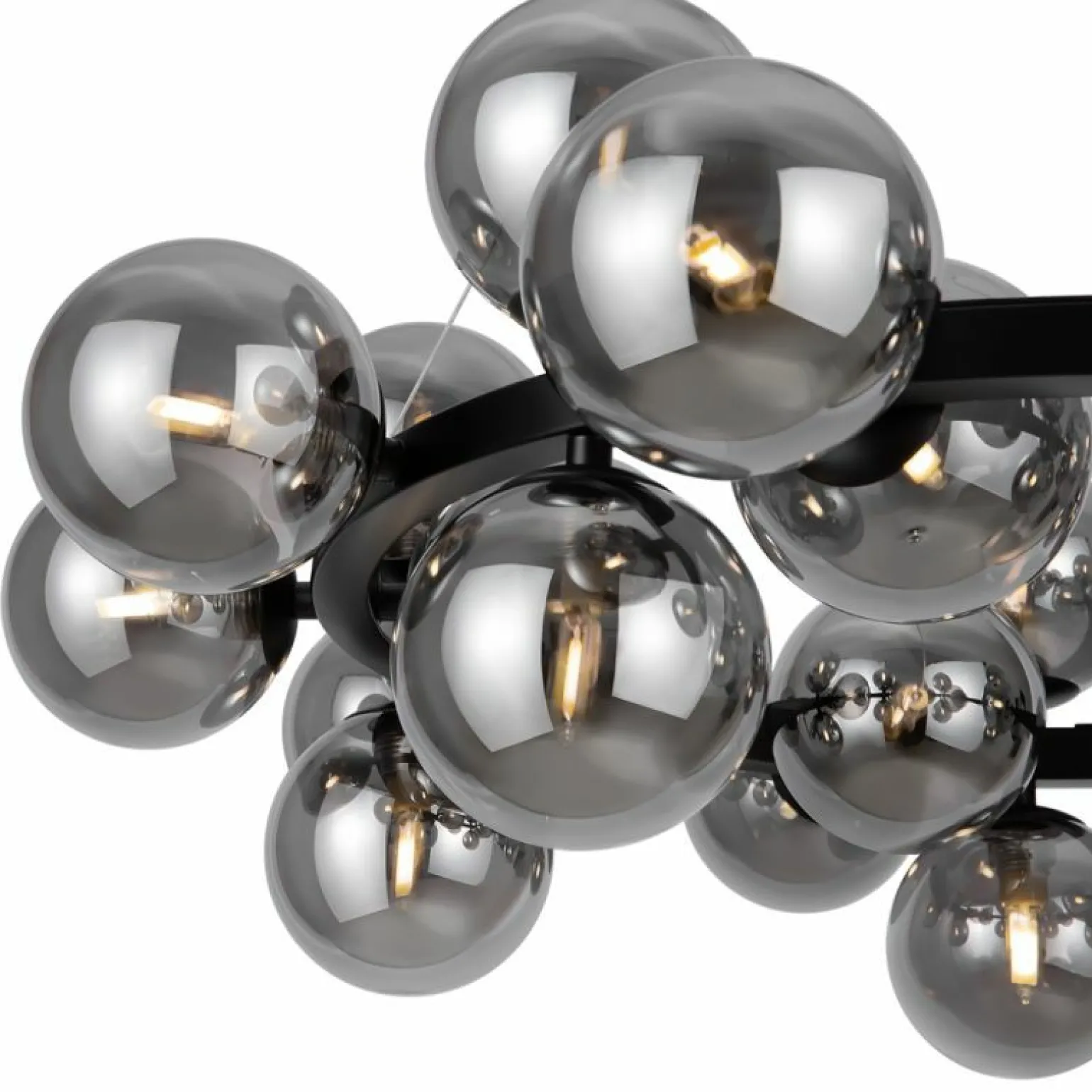 Cheap Lampa wisząca z dwudziestoma kloszami MOD545PL-25B z serii DALLAS Żyrandole Nowoczesne