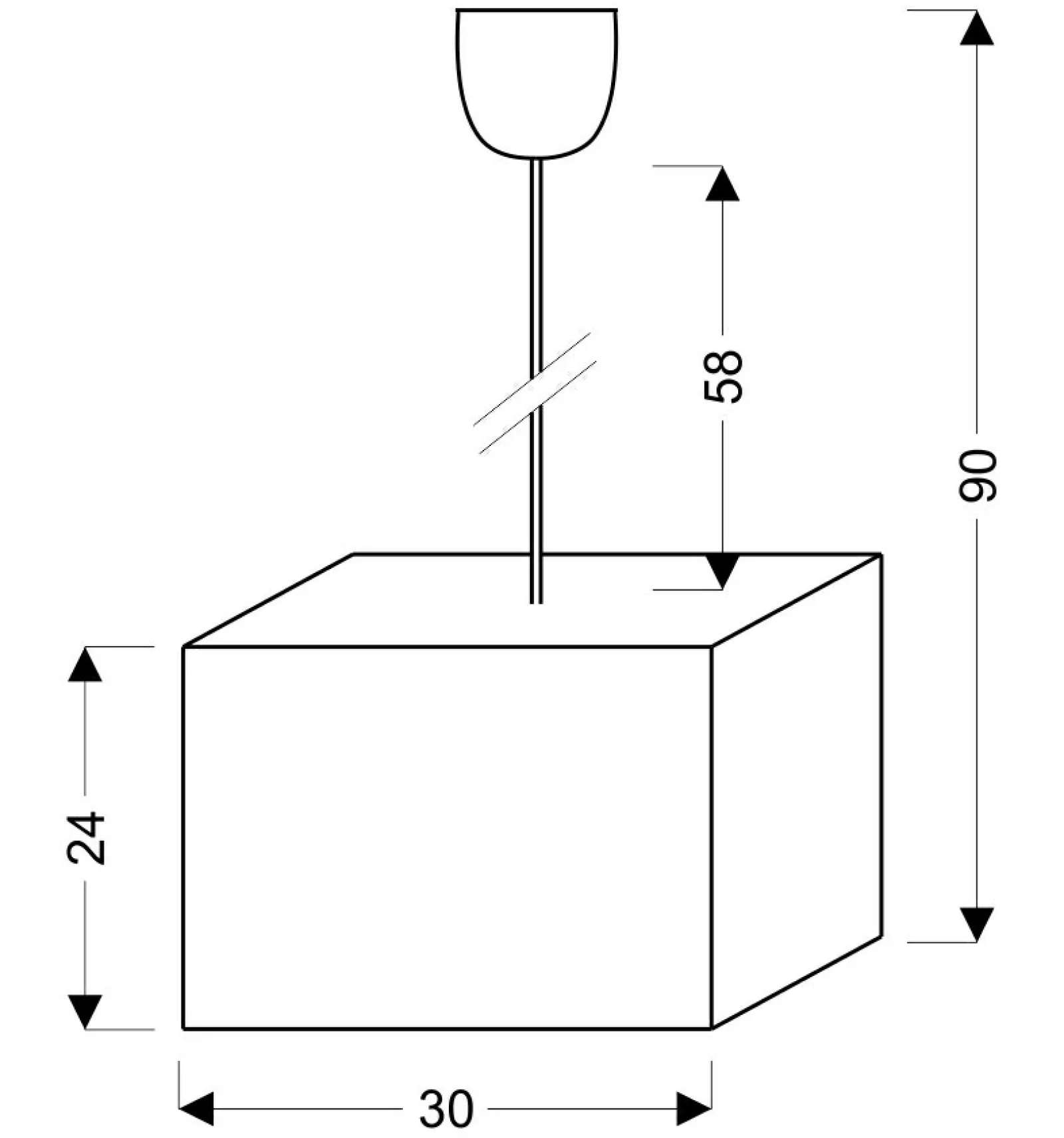 Sklep Kaja Lampa wisząca z geometrycznym abażurem 31-06066 BASIC | Kaja* Randole Tradycyjne