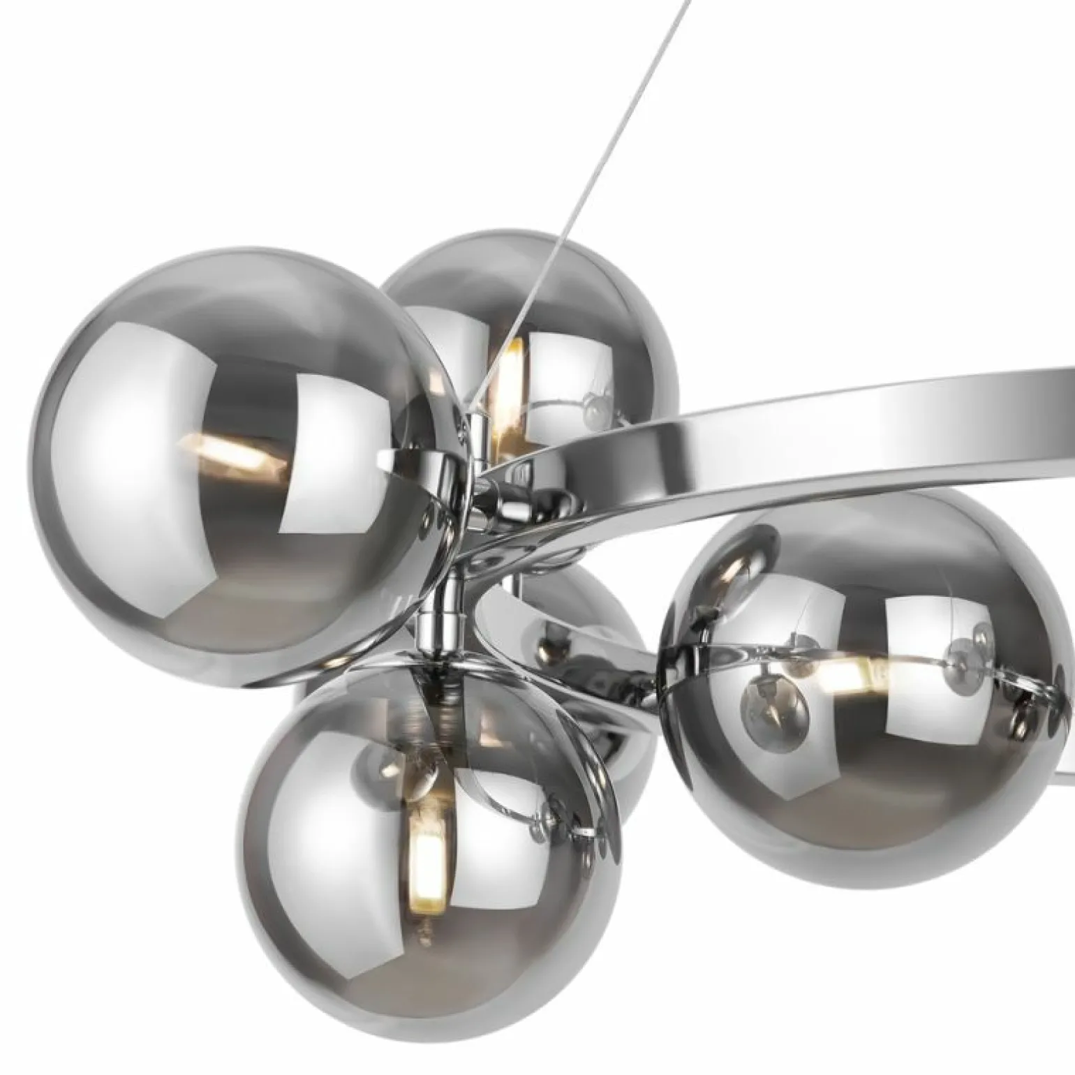 Cheap Lampa wisząca z jedenastoma kloszami MOD545PL-11CH z serii DALLAS Żyrandole Nowoczesne