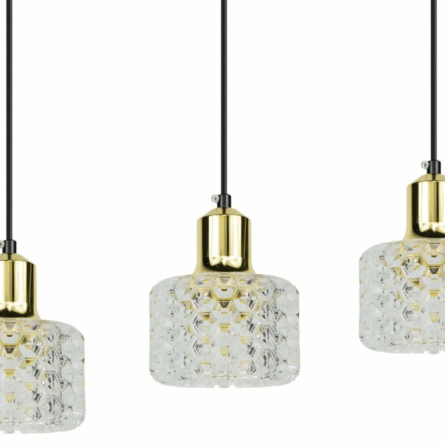 Flash Sale Lampa wisząca z kryształowymi kloszami ML9748 LUMI | Kaja Oświetlenie Żyrandole Nowoczesne