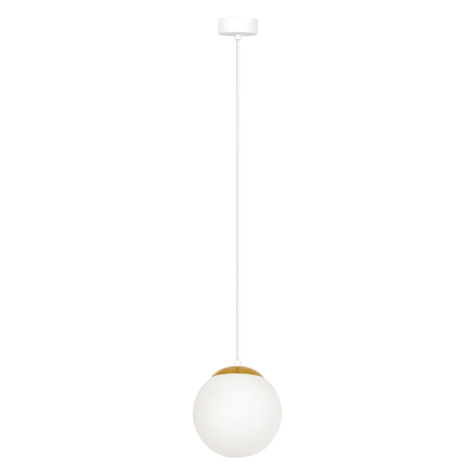 Best Sale Lampa wisząca z kulistym kloszem o średnicy 16cm K-5311 z serii ELMO Żyrandole Nowoczesne