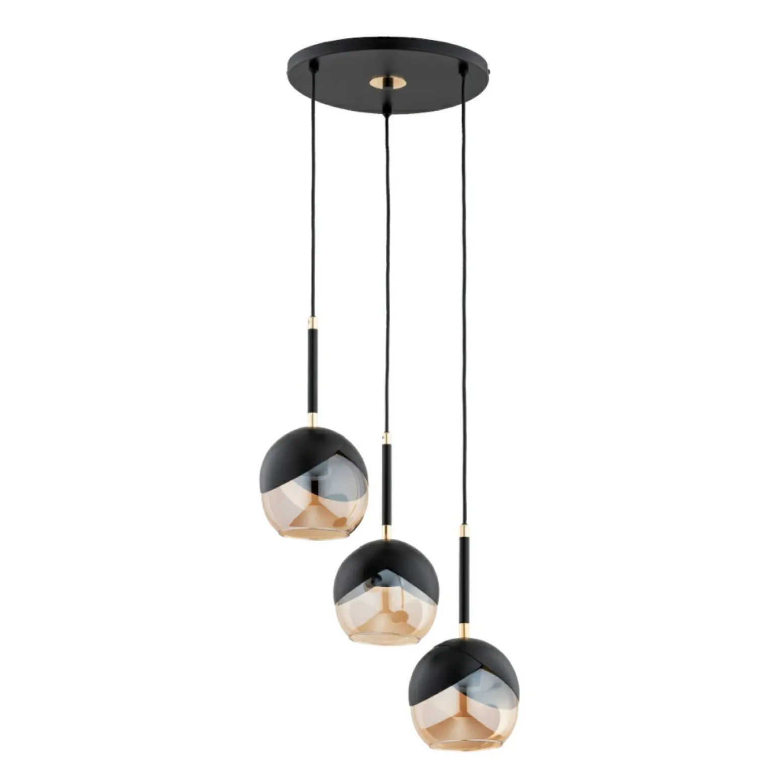 Cheap Lampa wisząca z niebanalnymi kloszami AL 62403 z serii PRADA Żyrandole Nowoczesne