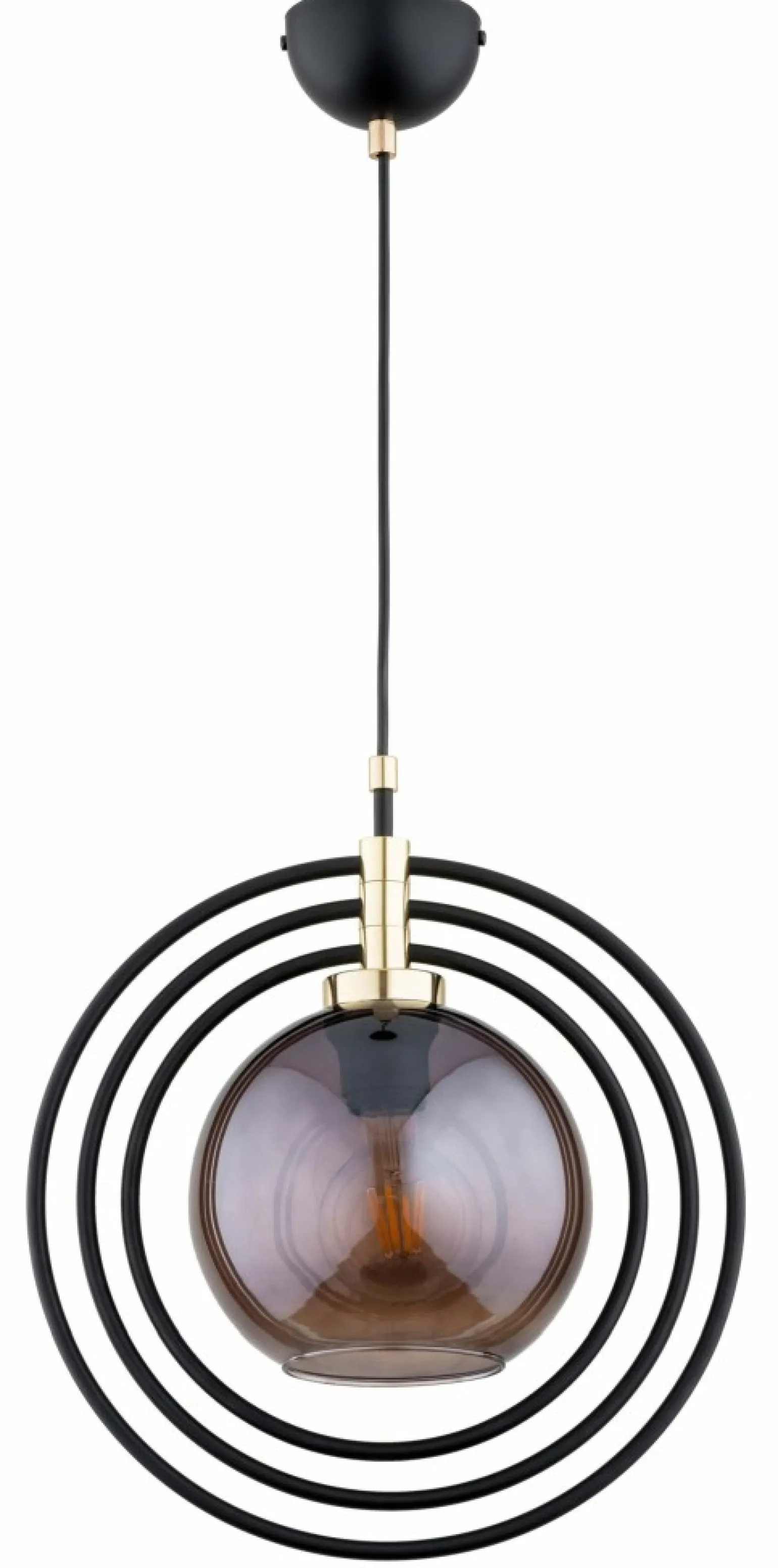 Shop Lampa wisząca z obrotowymi obręczami AL 61190 MANDI | Kaja Oświetlenie Żyrandole Nowoczesne