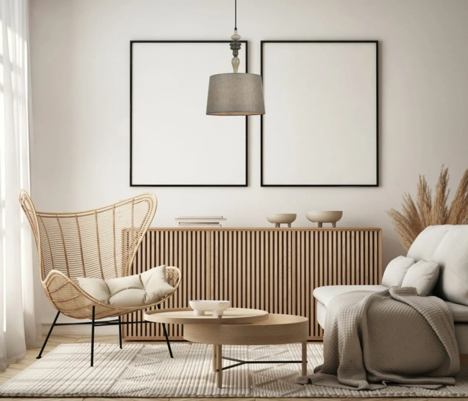 Hot Lampa wisząca z ozdobami na przewodzie PND-22374A-BK NEROM | Kaja Żyrandole Nowoczesne