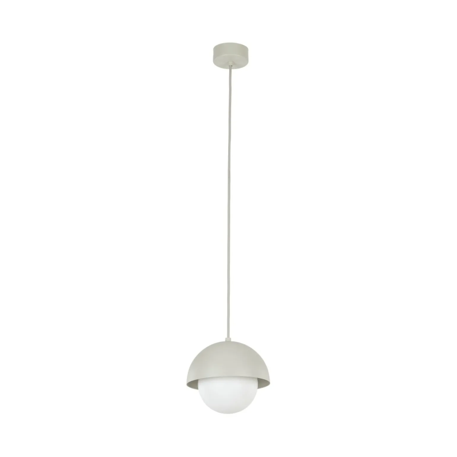 Hot Lampa wisząca z podwójnym kloszem TK 10205 BONO BEIGE | Kaja Żyrandole Nowoczesne