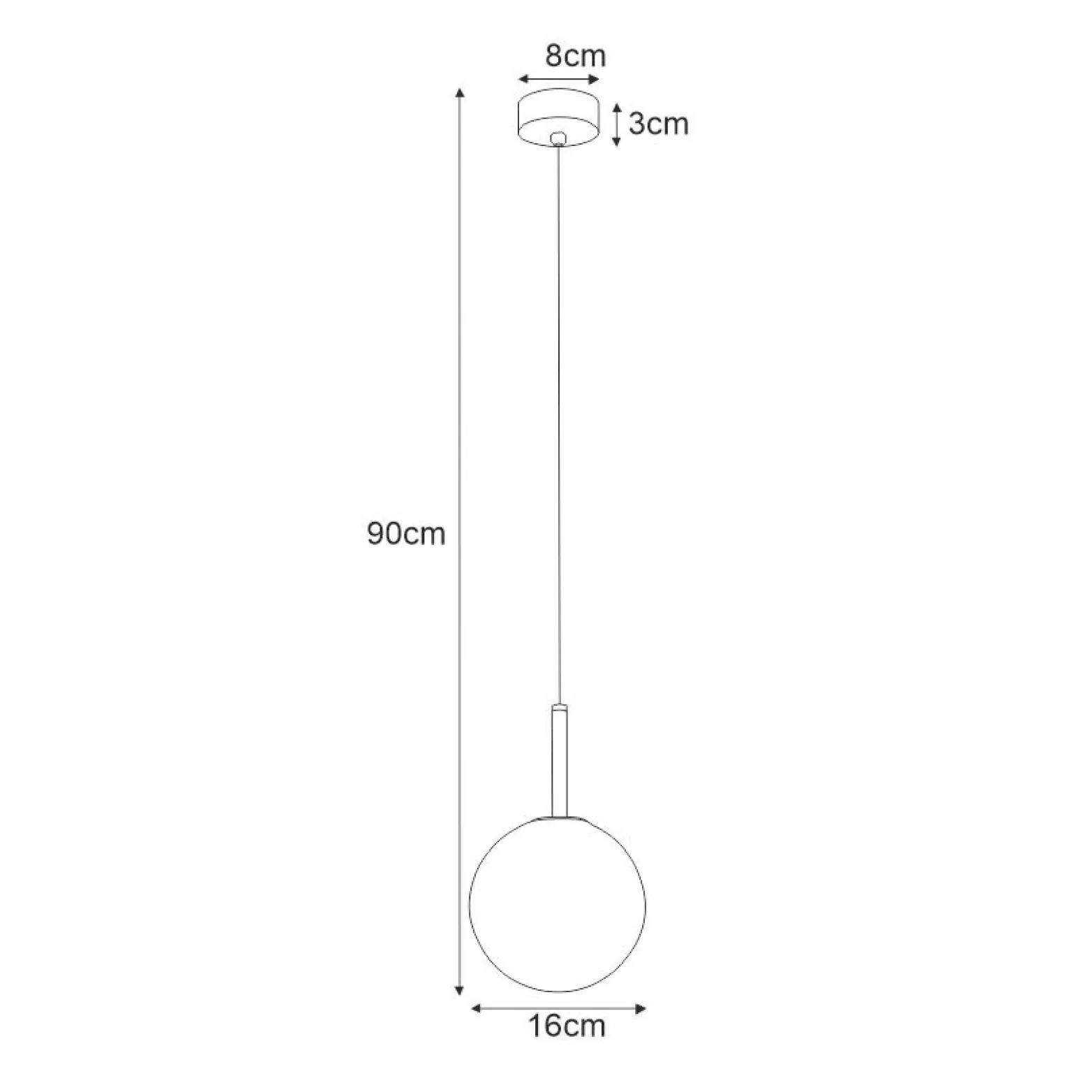 Best Sale Lampa wisząca z regulowaną wysokością K-4886 FARO | Kaja Oświetlenie Żyrandole Nowoczesne