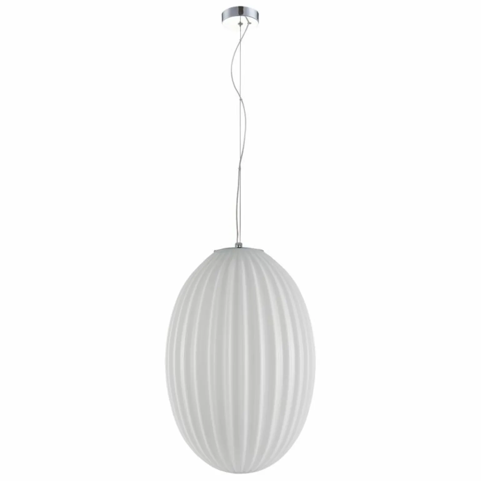 Hot Lampa wisząca z ryflowanym kloszem ML0350 BRAGA | Kaja Oświetlenie Żyrandole Nowoczesne
