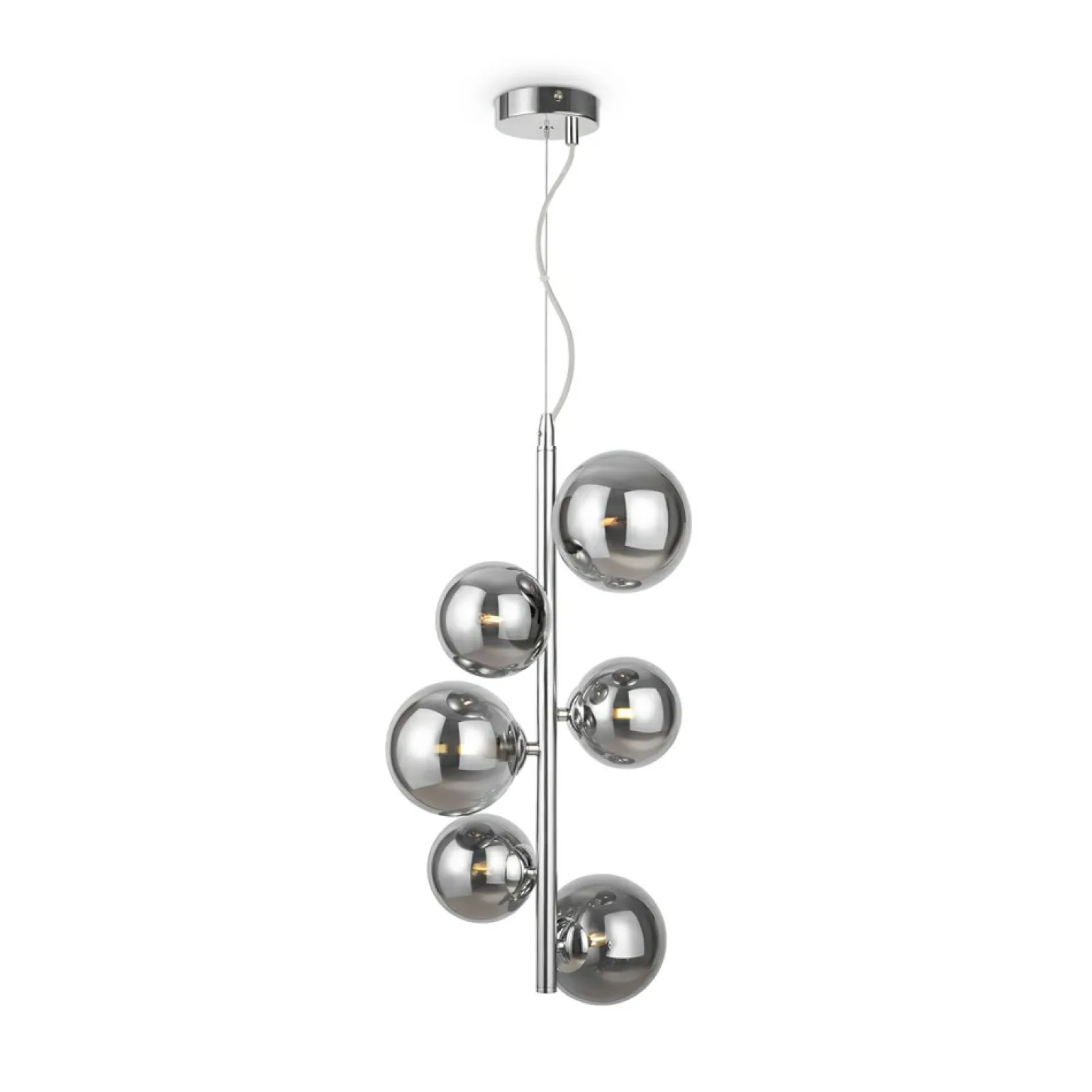 Best Sale Lampa wisząca z sześcioma trzonkami na G9 MOD545PL-06CH z serii DALLAS Żyrandole Nowoczesne