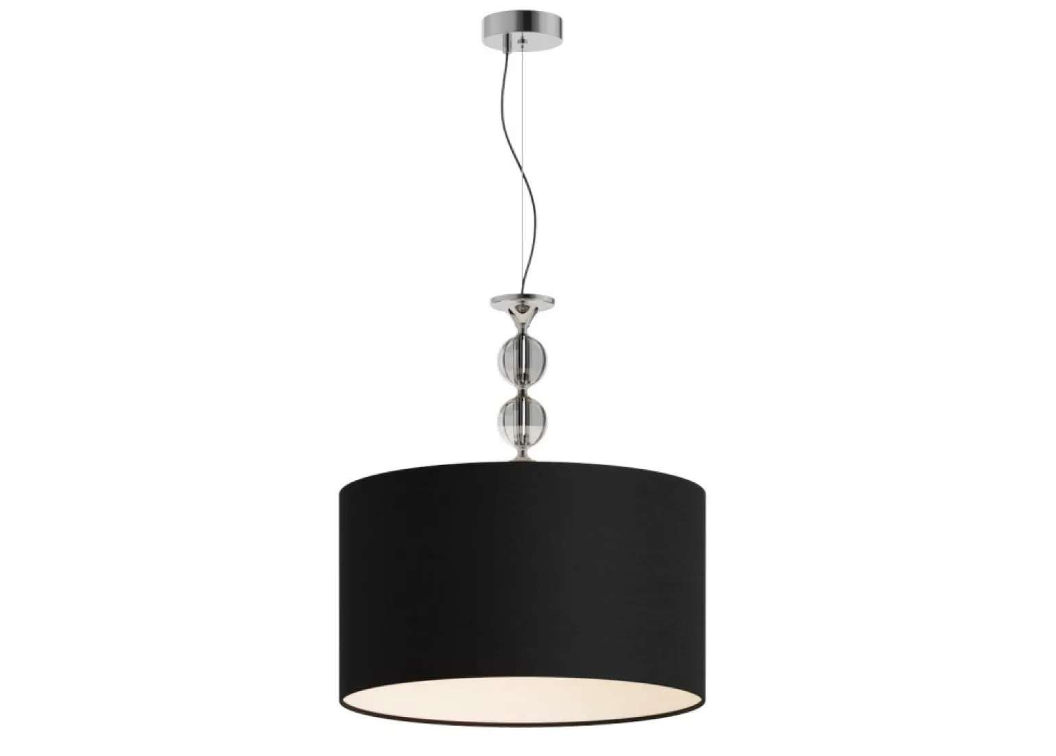 New Lampa wisząca z szerokim abażurem RLD93163-1B REA | Kaja Oświetlenie Żyrandole Nowoczesne