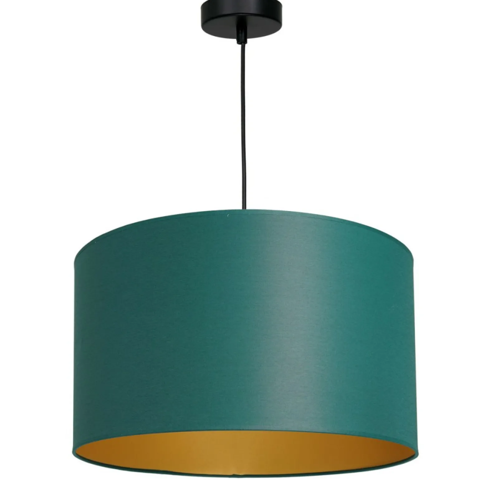 Best Sale Lampa wisząca z szerokim abażurem, zielona LX 3549 z serii ARDEN Żyrandole Nowoczesne