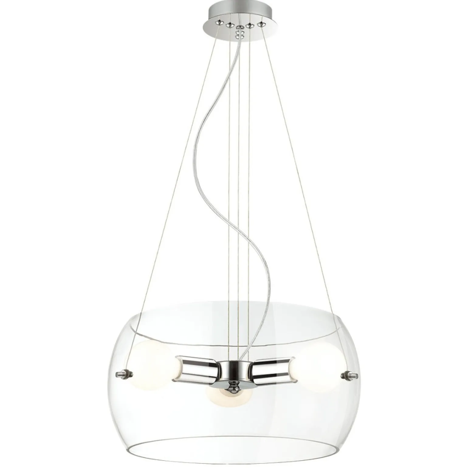 Shop Lampa wisząca z szerokim kloszem MA05020C-003 LEMIO | Kaja Oświetlenie Żyrandole Nowoczesne