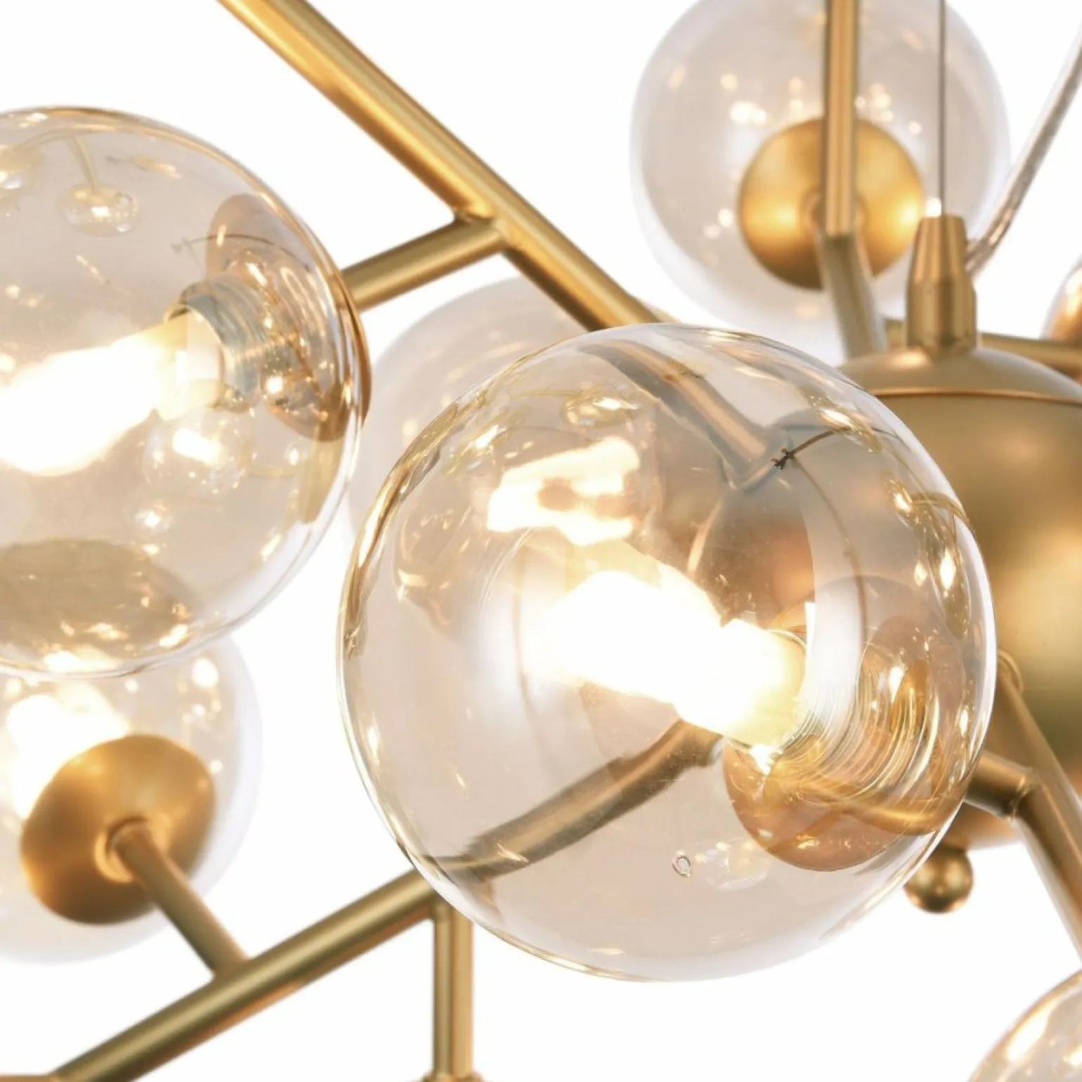 Cheap Lampa wisząca z wieloma kloszami MOD545PL-24G DALLAS | Kaja Żyrandole Nowoczesne