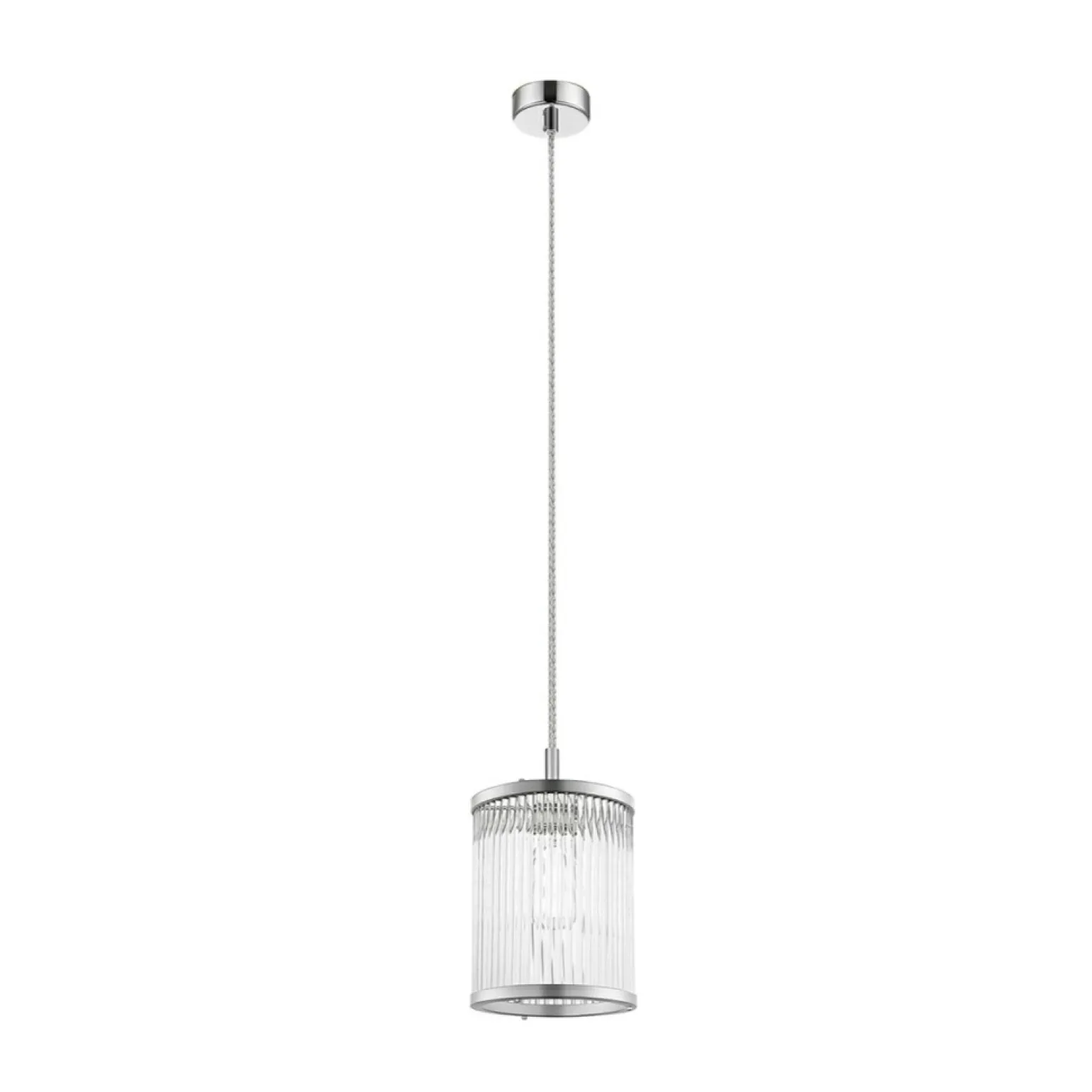 Store Lampa wisząca z wąskim kloszem P0528-01F-F4AC SERGIO | Kaja Żyrandole Nowoczesne