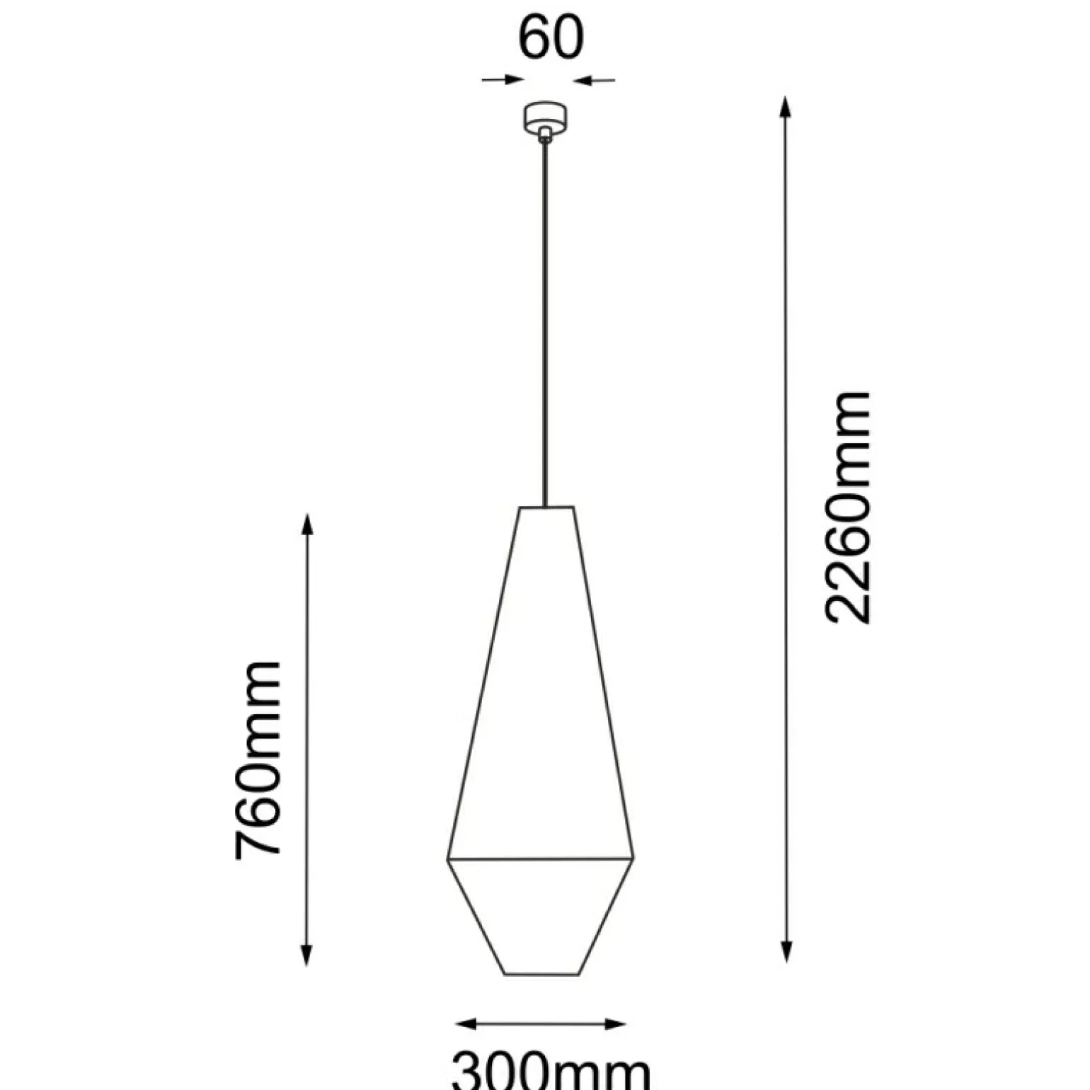 Flash Sale Lampa wisząca ze smukłym, plecionym abażurem ANT 5126 HAGATA | Kaja Żyrandole Nowoczesne