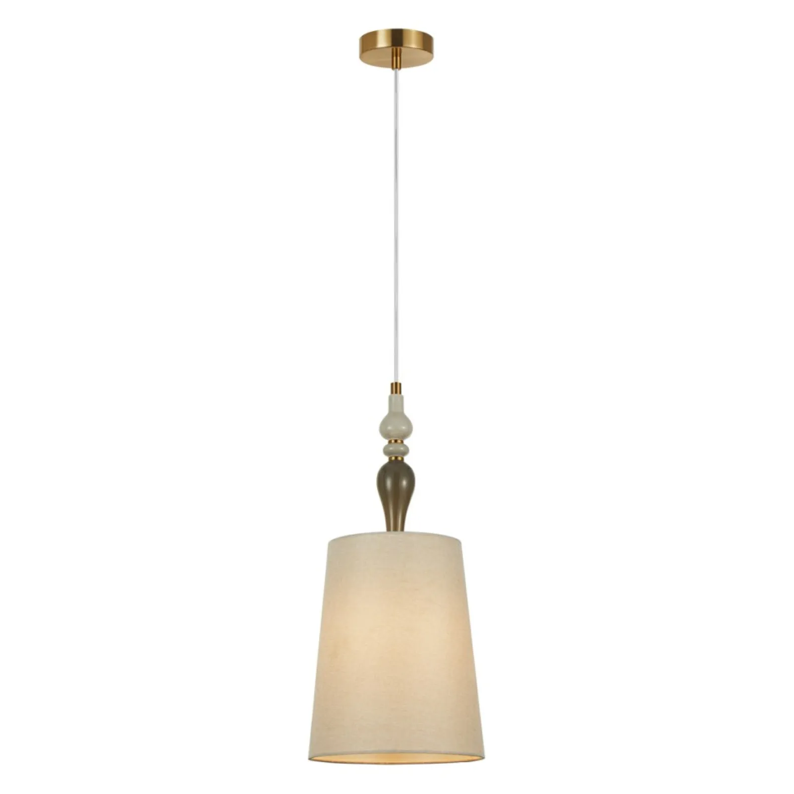 Sklep Kaja Lampa wisząca ze zdobieniem w stylu retro PND-84678D-AB MOREN | Kaja* Żyrandole Z Abażurem