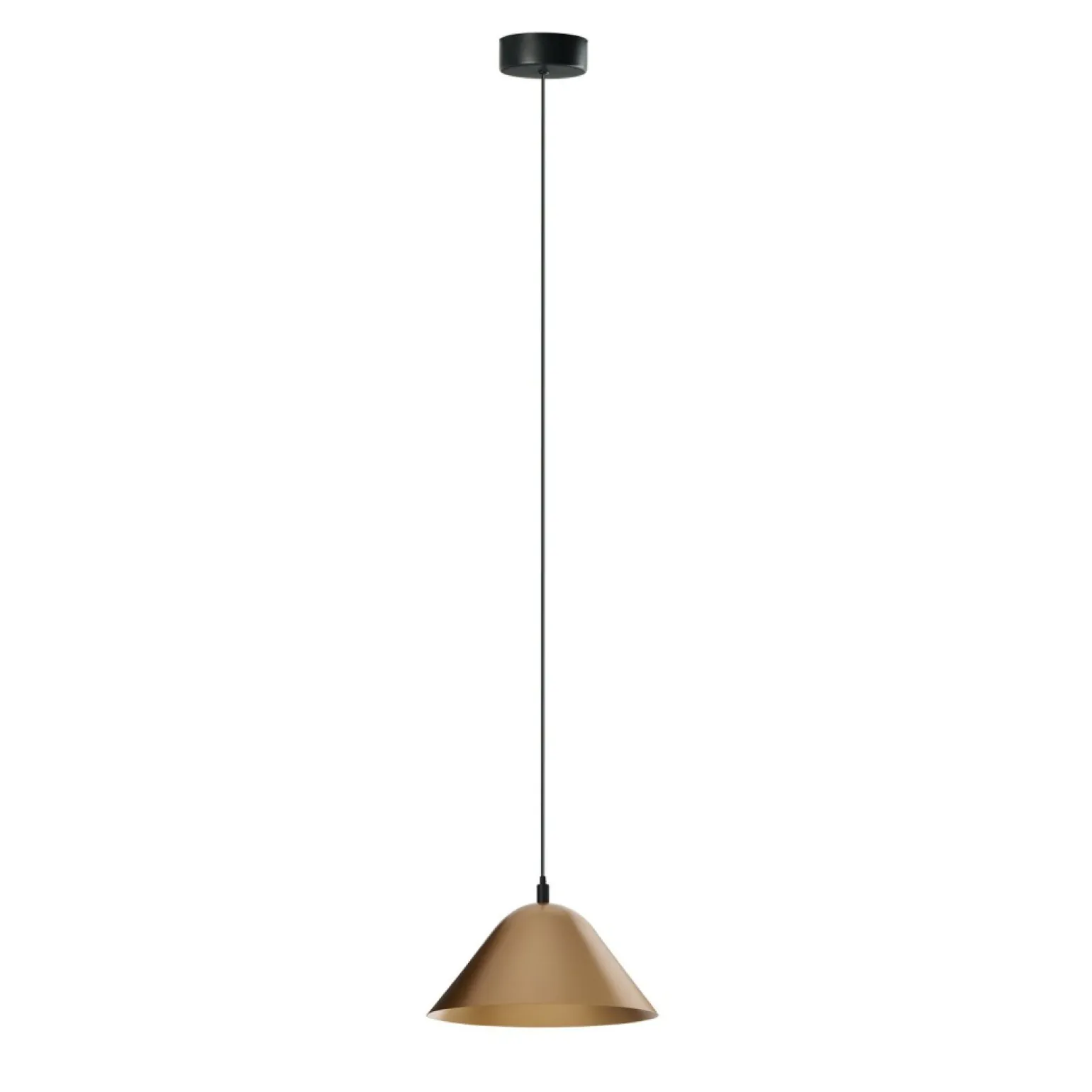 Best Sale Lampa wisząca ze złotym kloszem, LED 3000K AZ5653 z serii CAP Żyrandole Nowoczesne