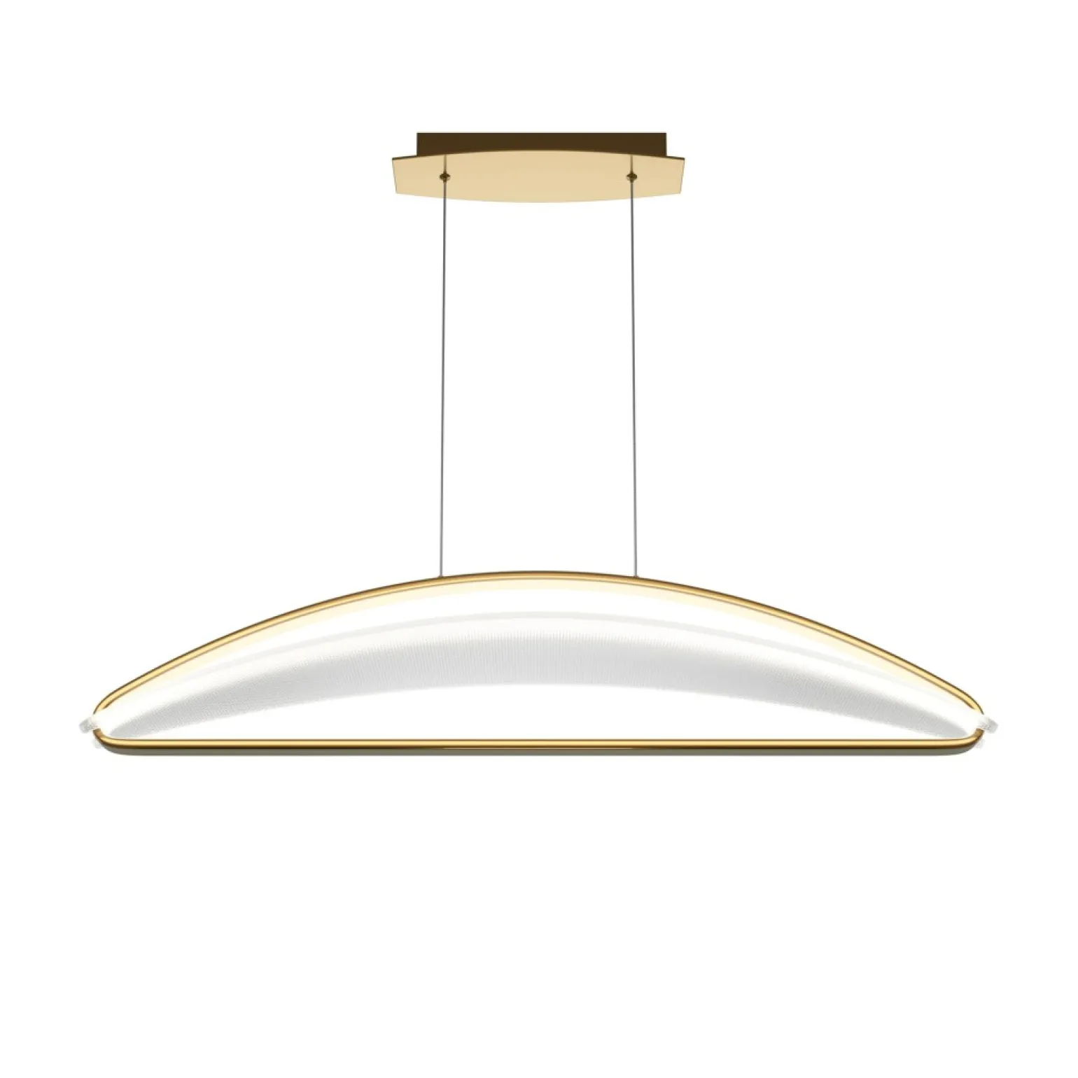 Outlet Lampa wisząca ze złotymi dekoracjami MOD281PL-L34BS3K z serii BREEZE Żyrandole Nowoczesne