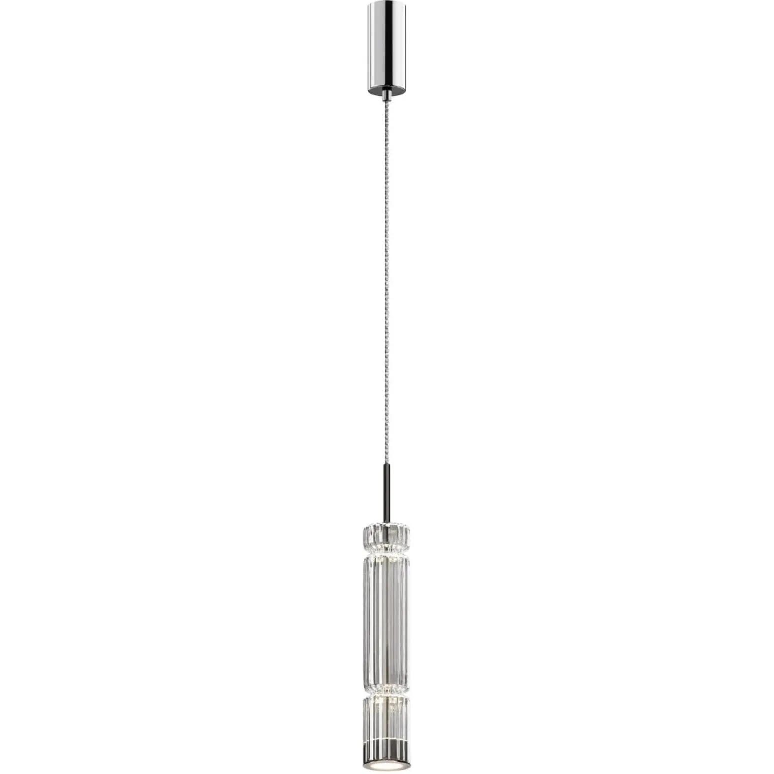 New Lampa wisząca, zintegrowany LED 12W MOD272PL-L12CH3K1 z serii ORDO Żyrandole Nowoczesne