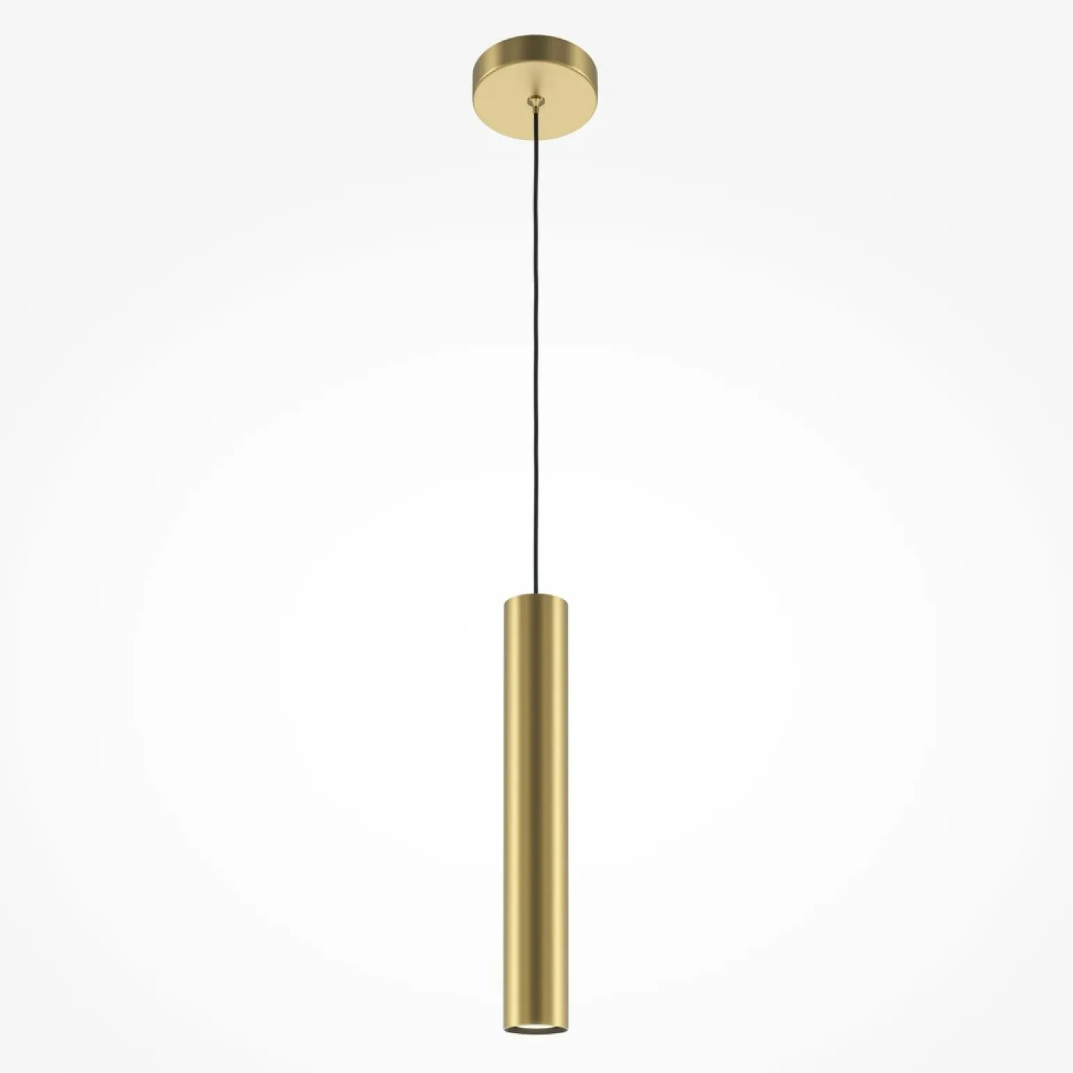 Sale Lampa wisząca, złota tuba, do kuchni MOD161PL-01G1 z serii PRO FOCUS Żyrandole Nowoczesne