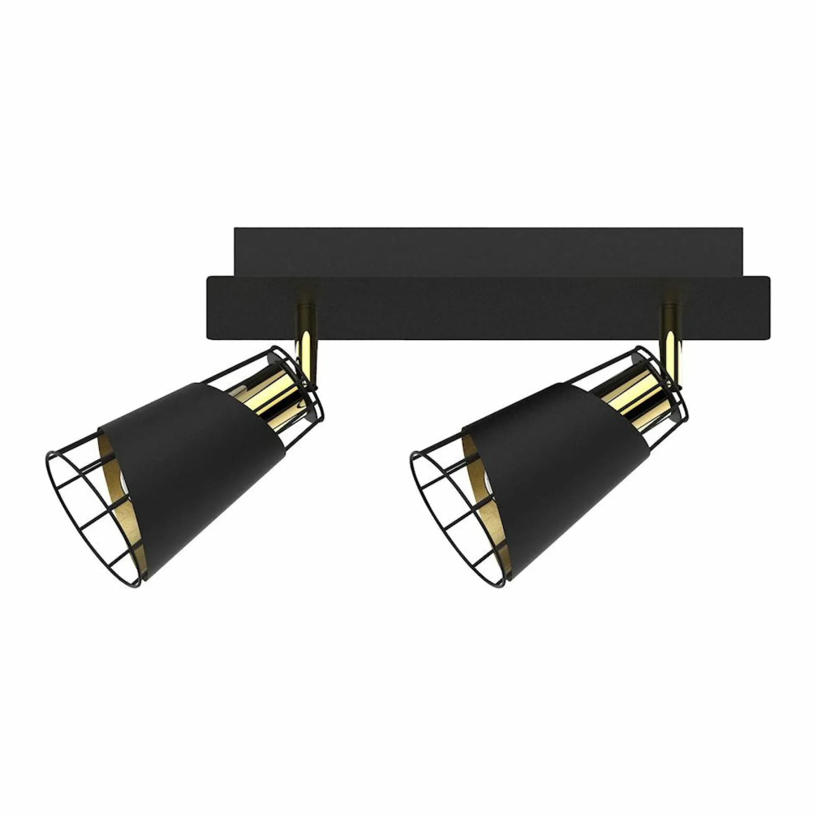 Sklep Kaja Lampa z czarno-złotymi reflektorami ML5566 RICK | Kaja Oświetlenie* Plafony Nowoczesne